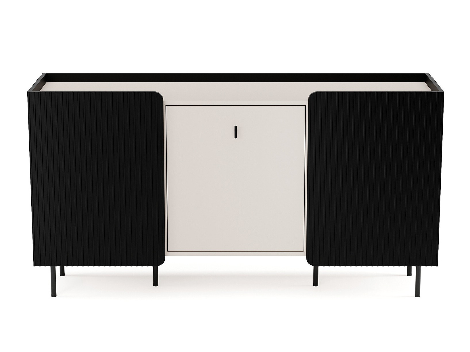 Dressoir Mansfield 101 (Zwart + Kasjmier)