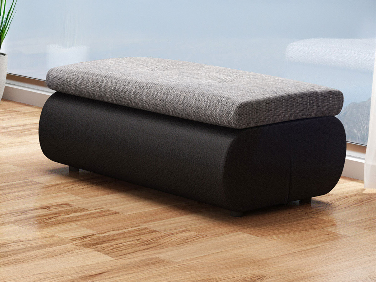 Gestoffeerde hocker Temple 115