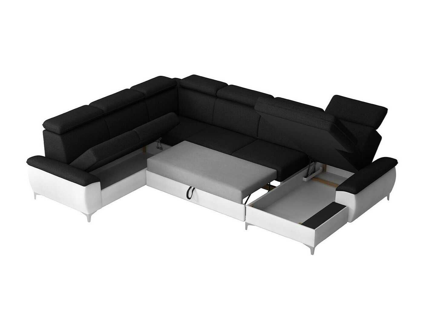 Hoekbank Temple 120 (Rechts)