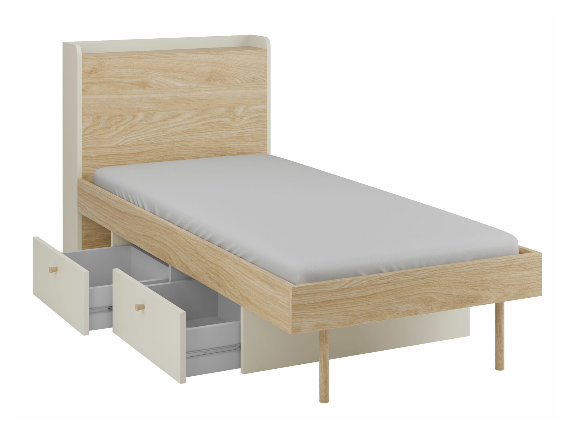 Bed Domcali 113 (Beige)