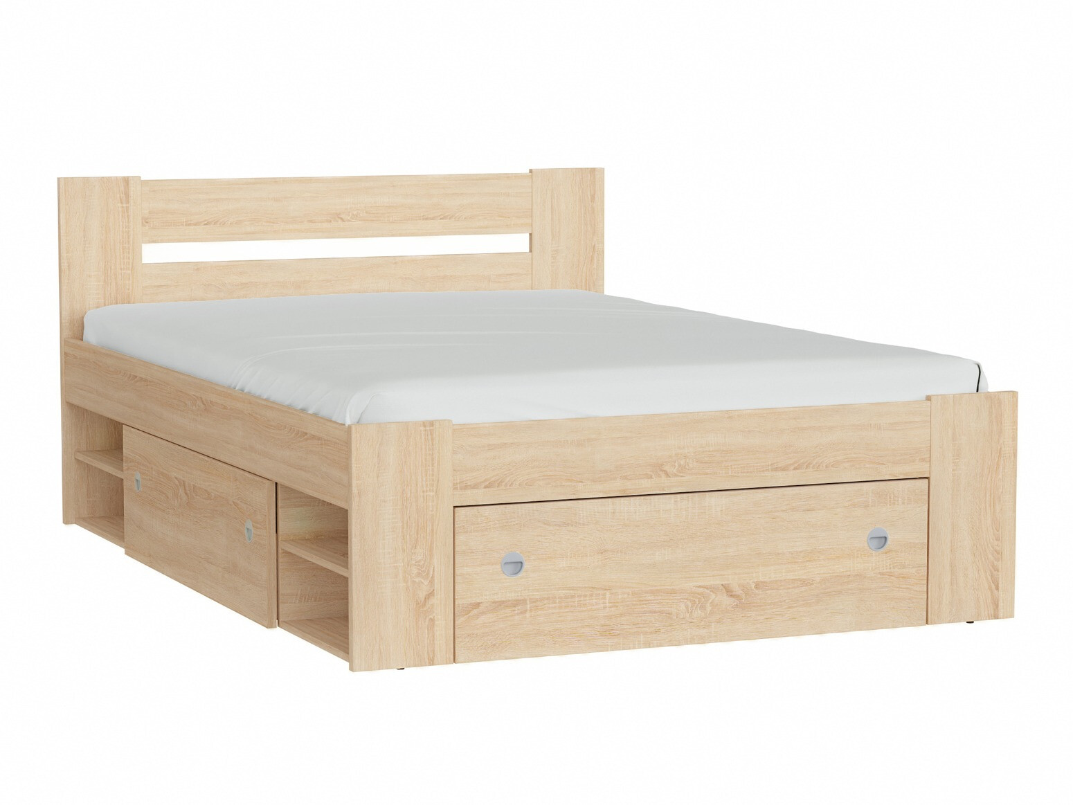Bed Novsore 128 (Sonoma eik)