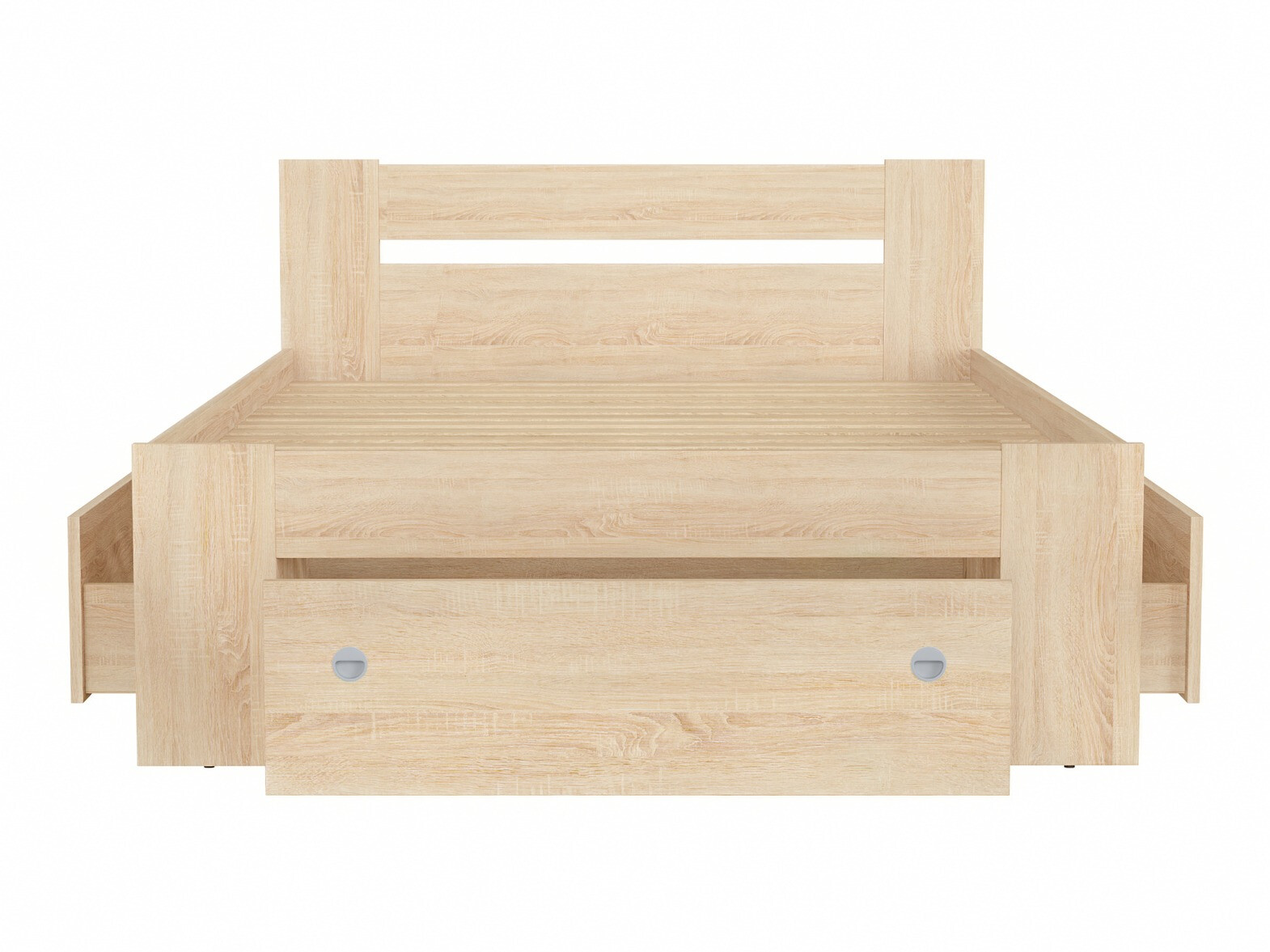 Bed Novsore 128 (Sonoma eik)