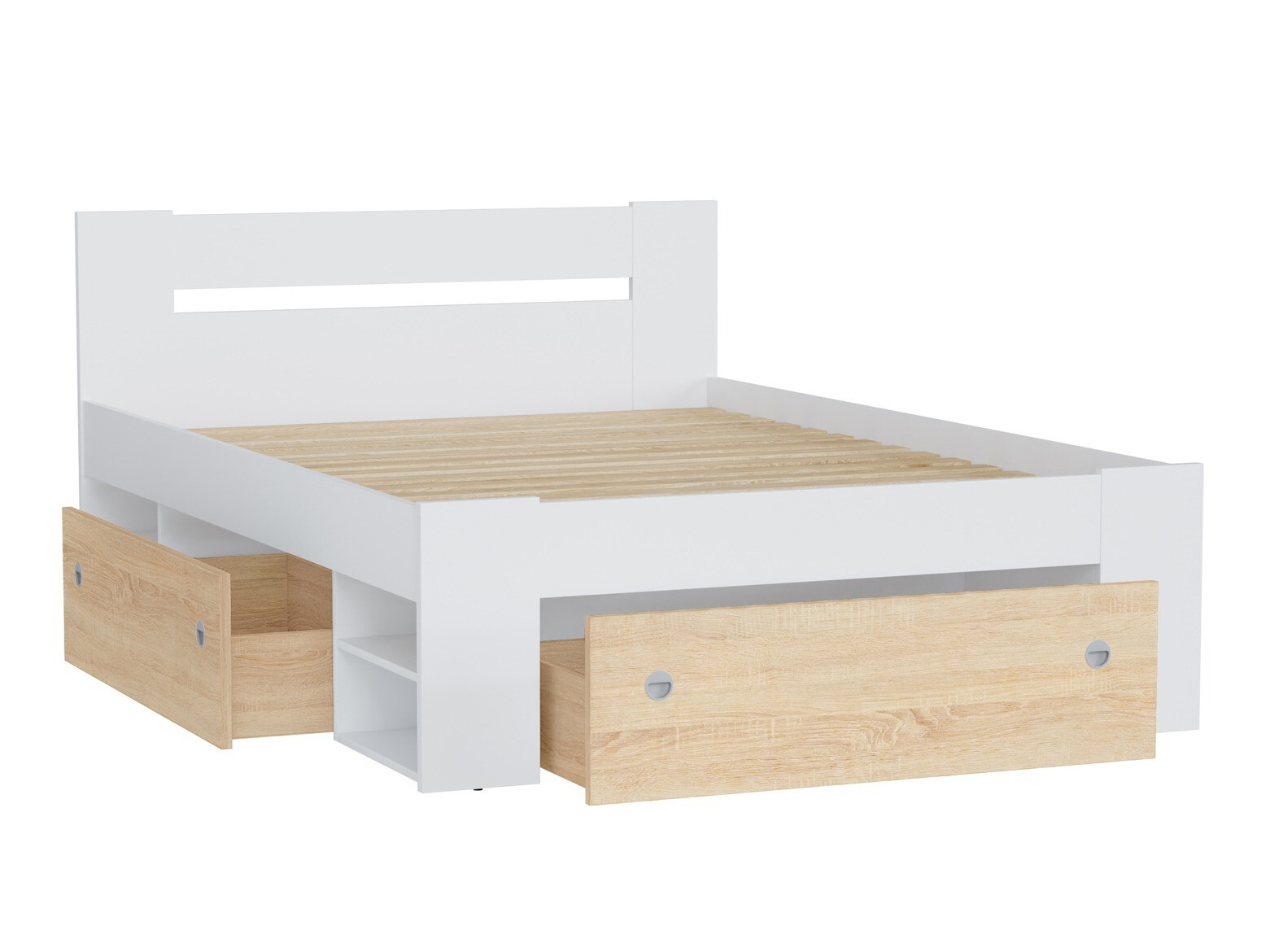 Bed Novsore 128 (Wit)