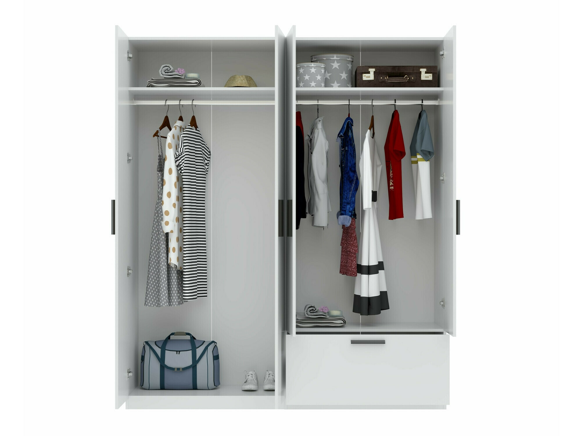 Kledingkast Bristol 206