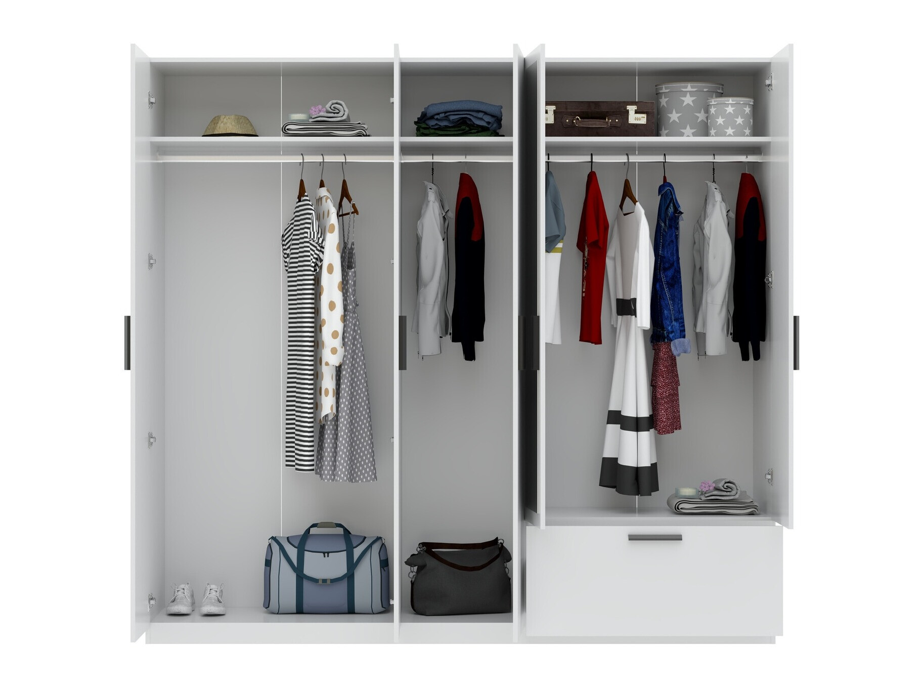 Kledingkast Bristol 207