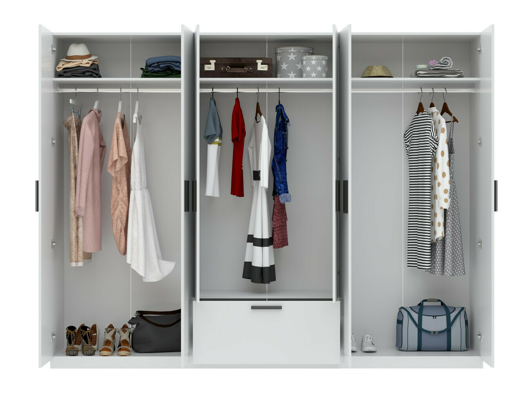 Kledingkast Bristol 208