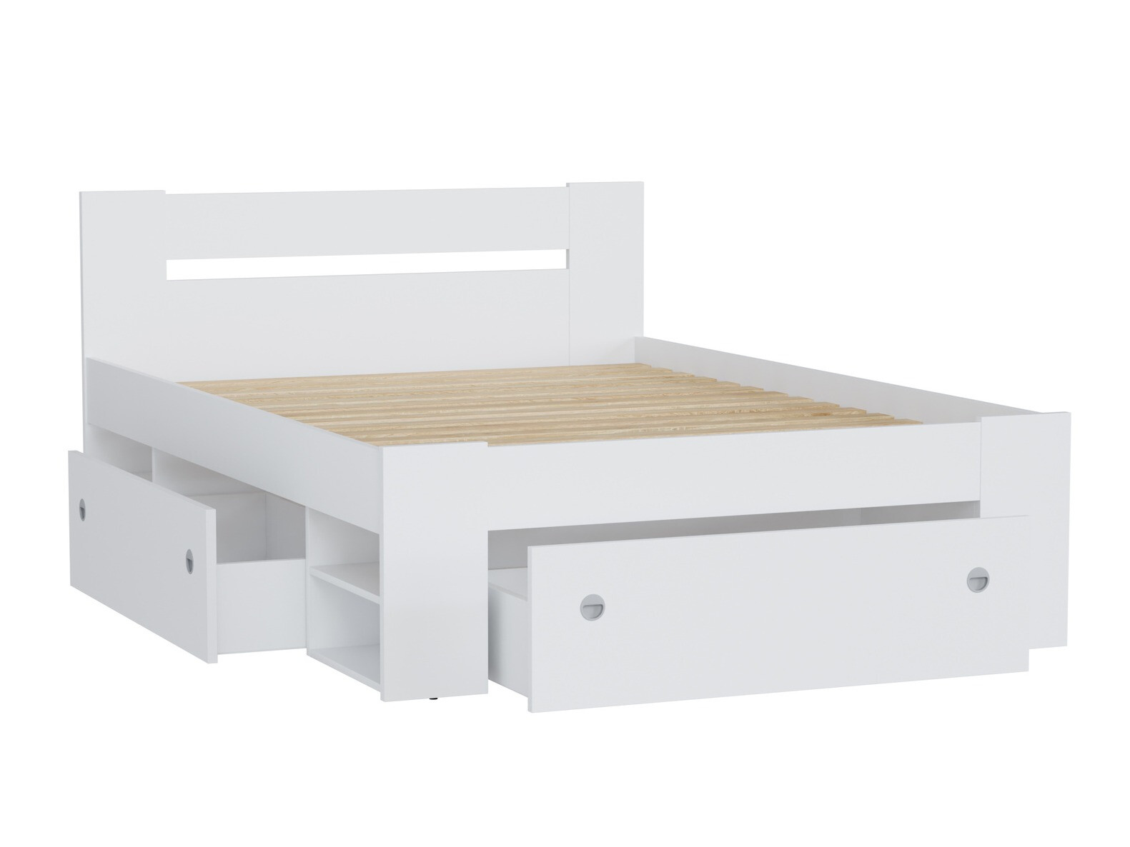 Bed Novsore 130 (Wit)