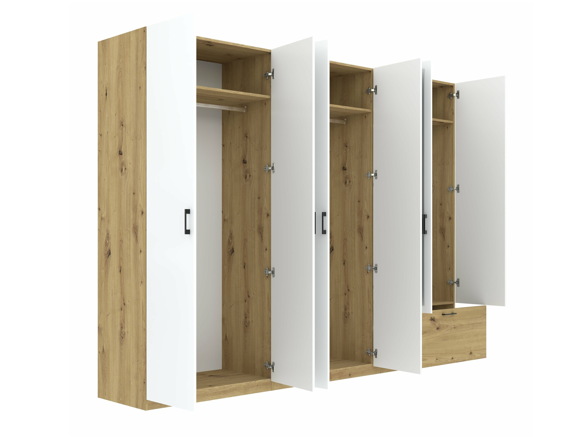 Kledingkast Bristol 215