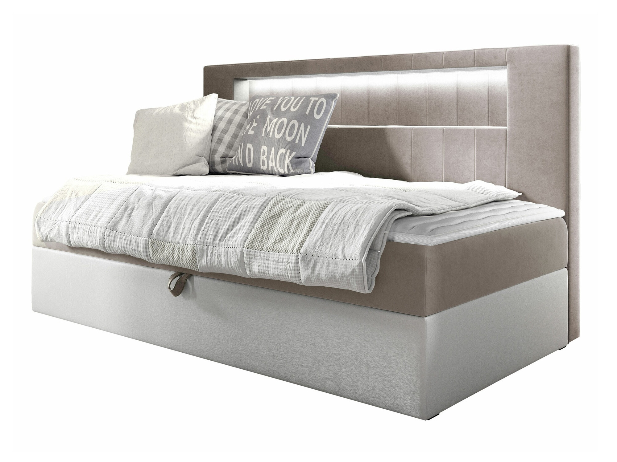 Boxspring Baltimore 168 (Soft 017 + Fresh 1)