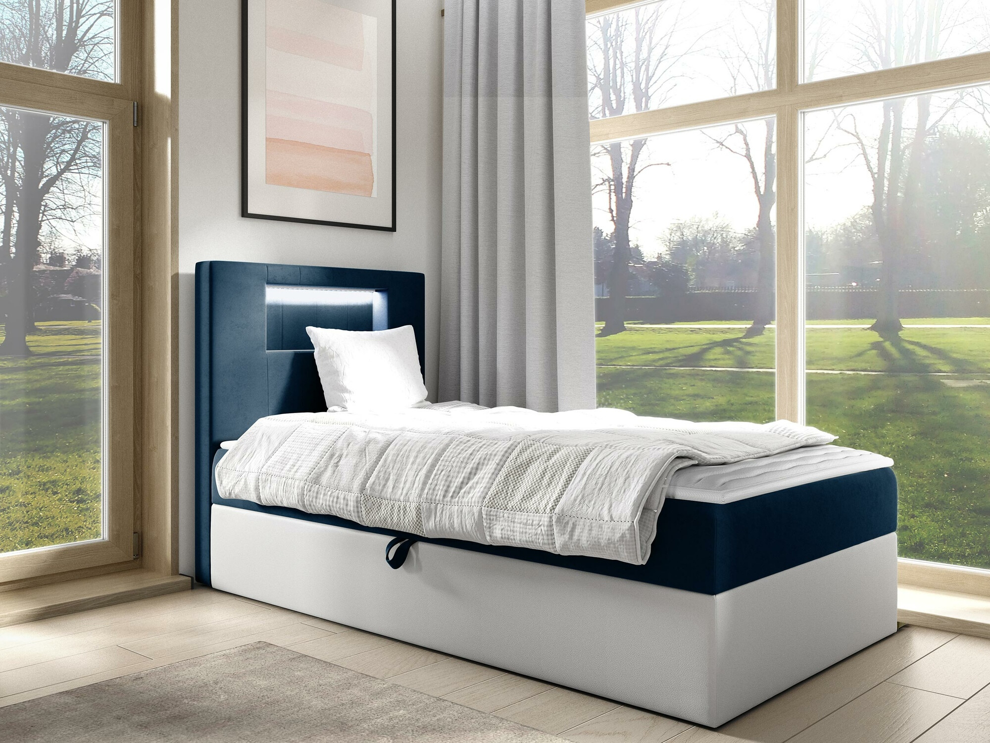 Boxspring Baltimore 169 (Soft 017 + Fresh 11)