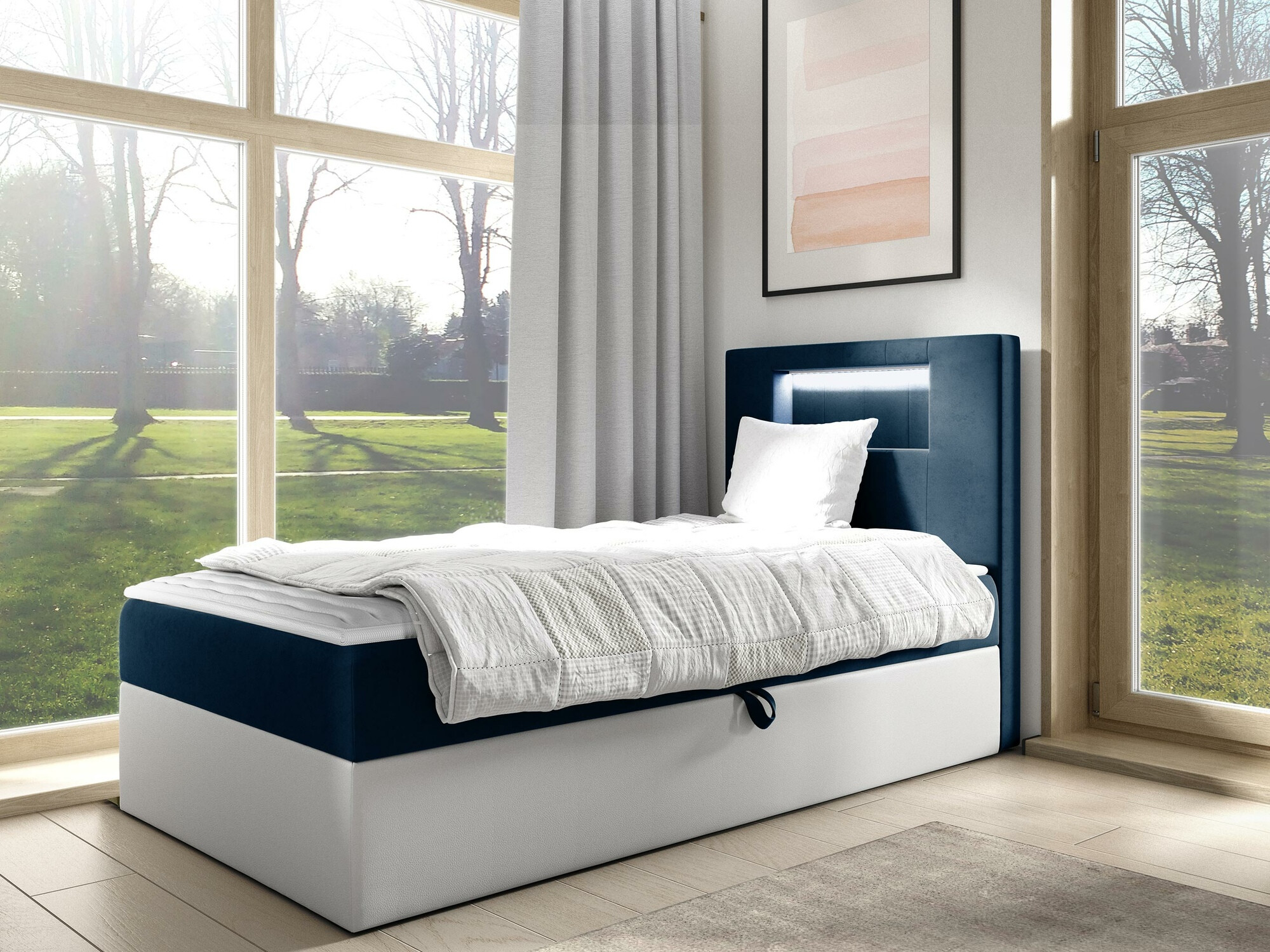 Boxspring Baltimore 169 (Soft 017 + Fresh 11)