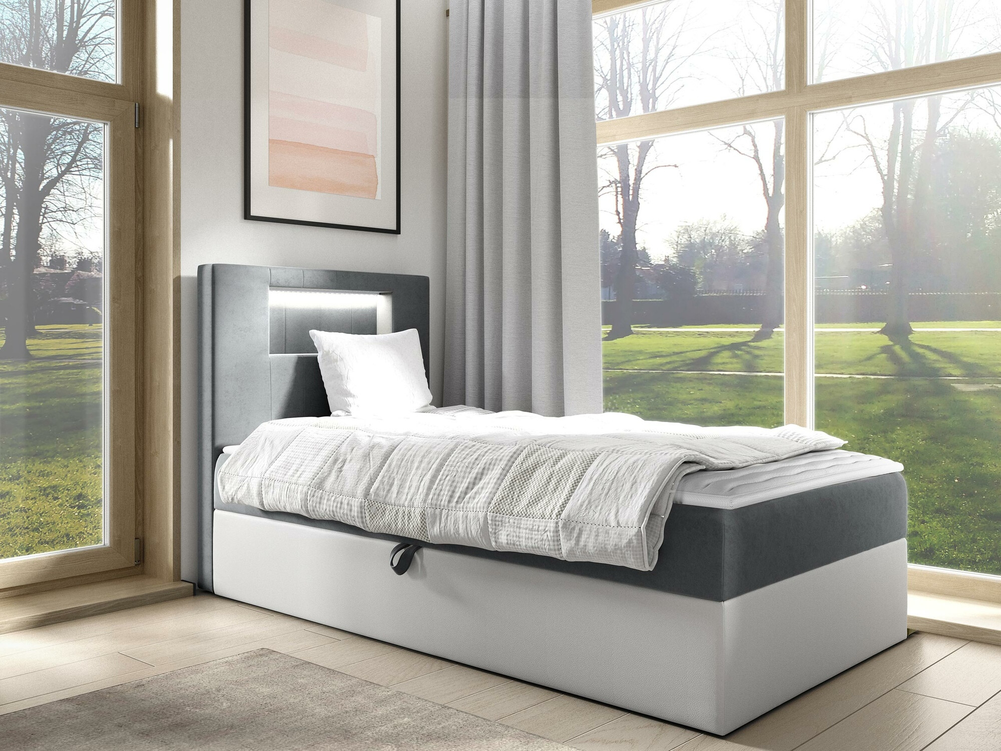 Boxspring Baltimore 169 (Soft 017 + Fresh 14)