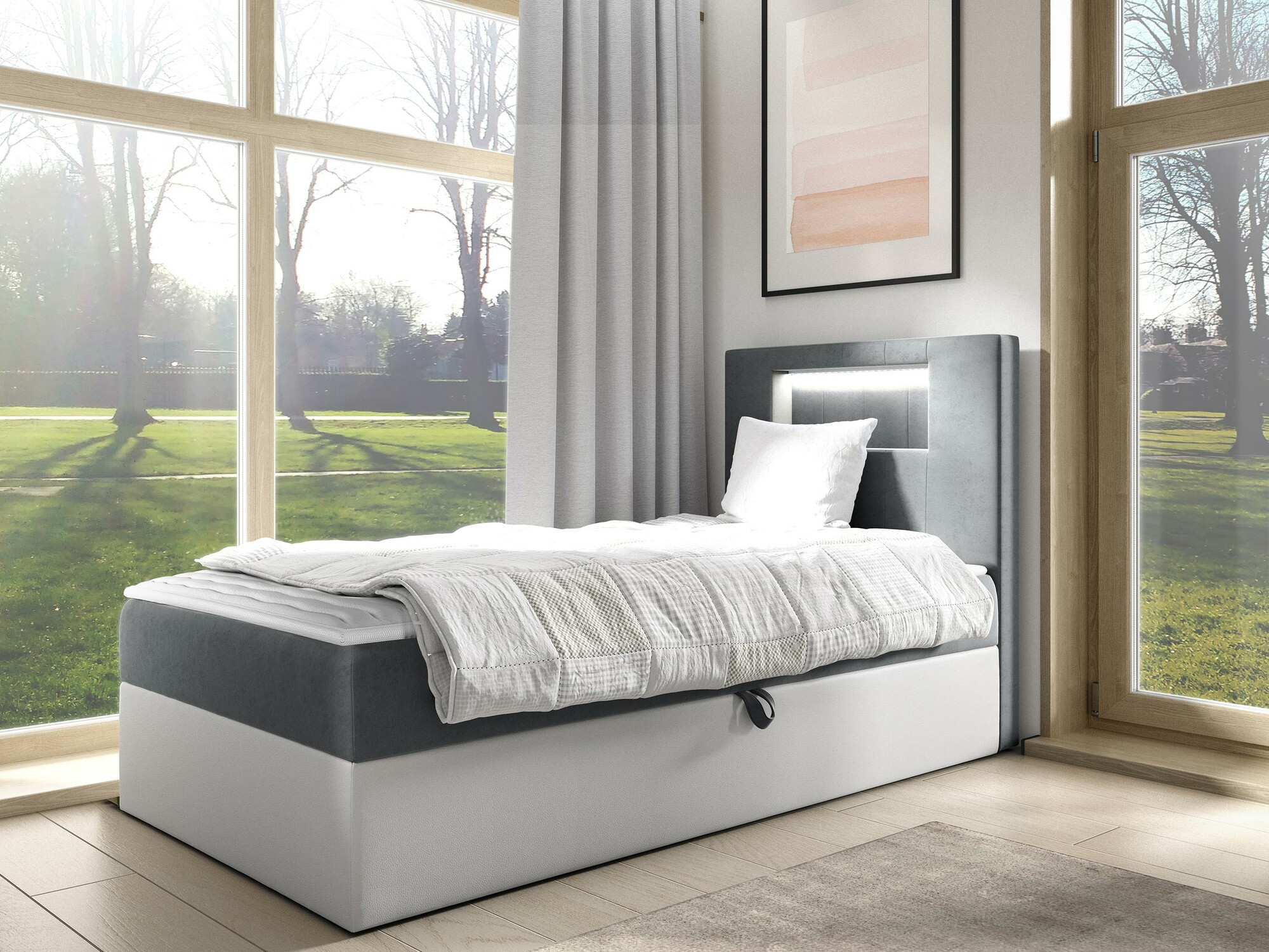 Boxspring Baltimore 169 (Soft 017 + Fresh 14)