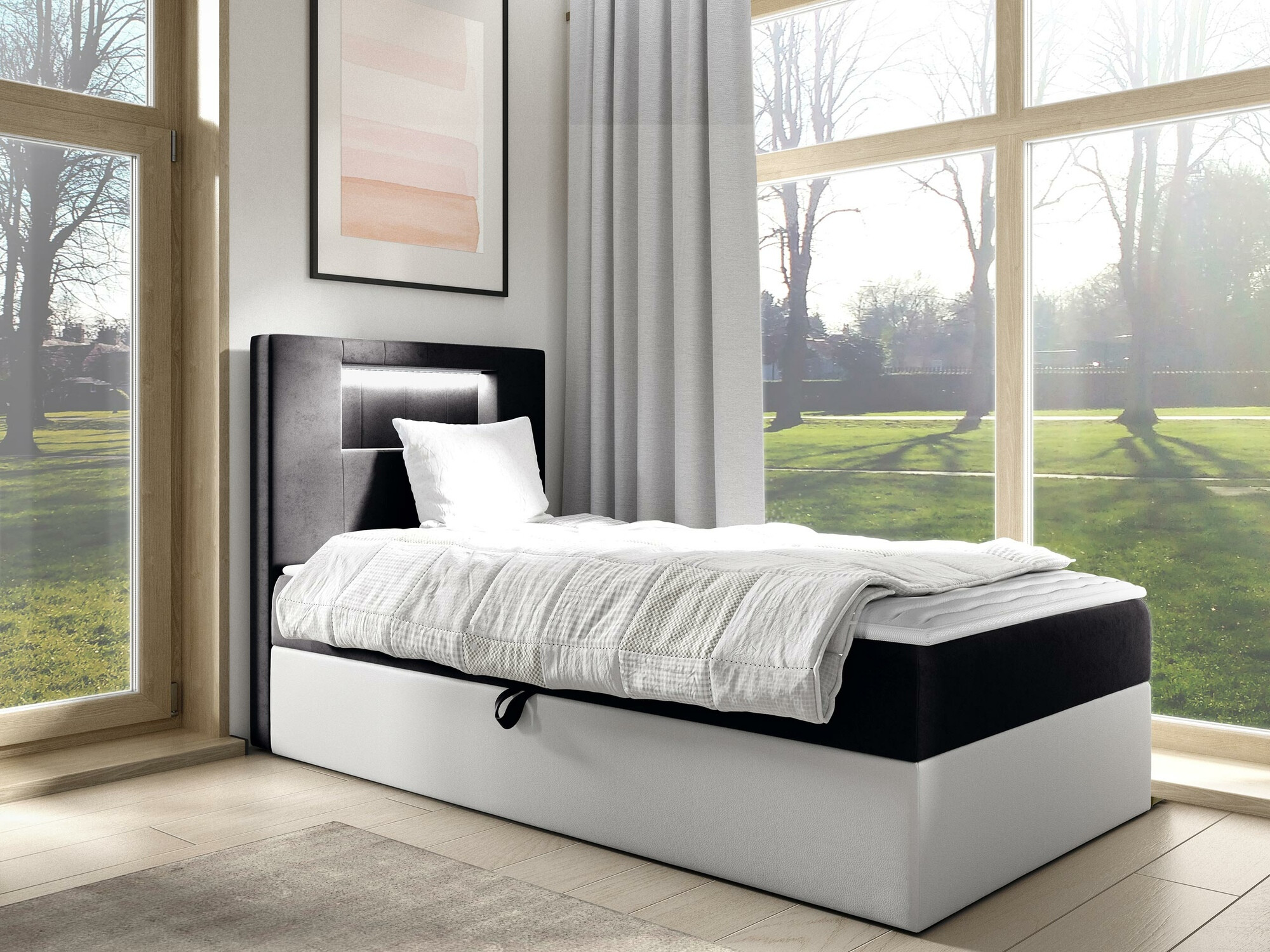 Boxspring Baltimore 169 (Soft 017 + Fresh 17)