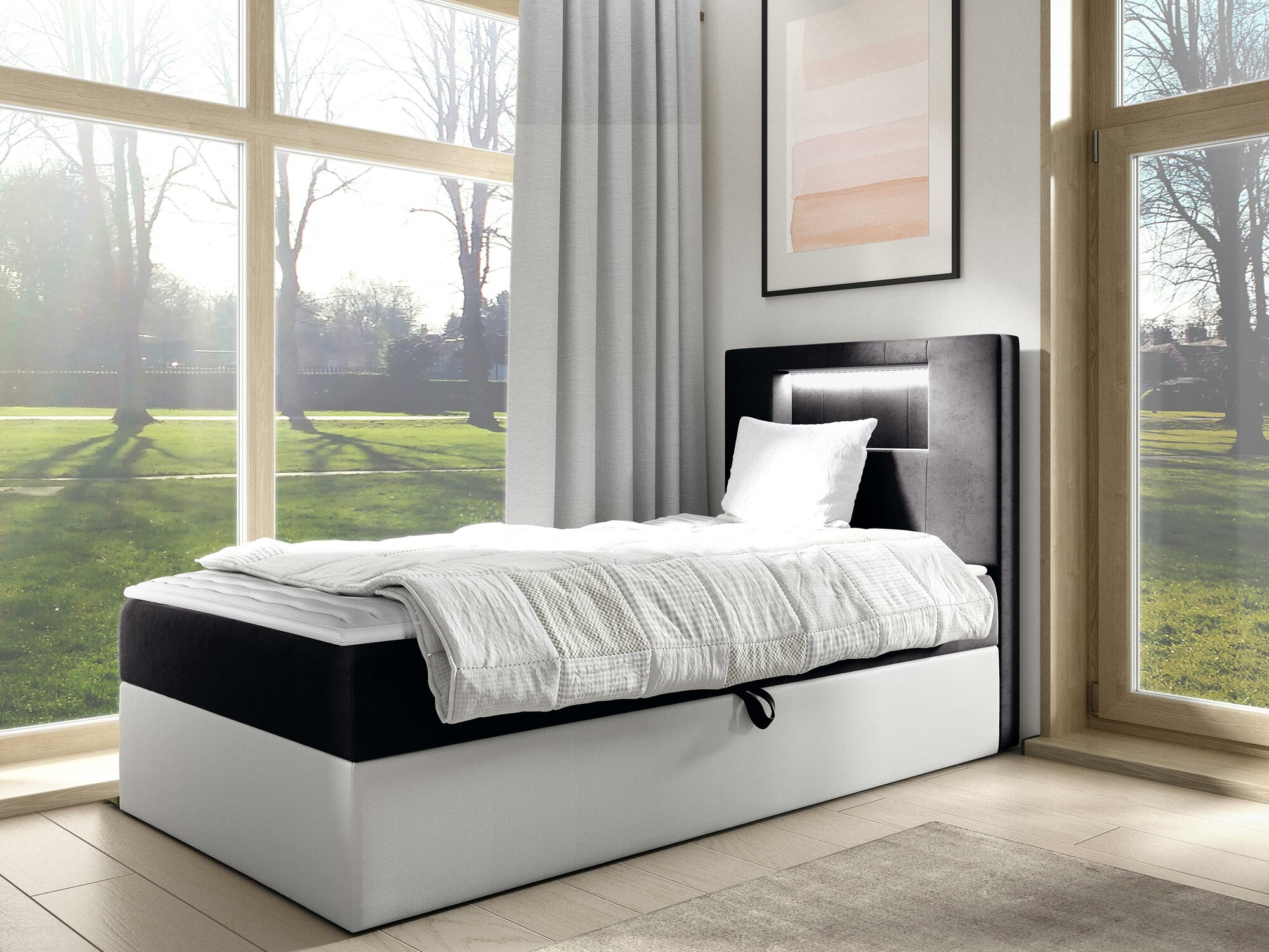 Boxspring Baltimore 169 (Soft 017 + Fresh 17)