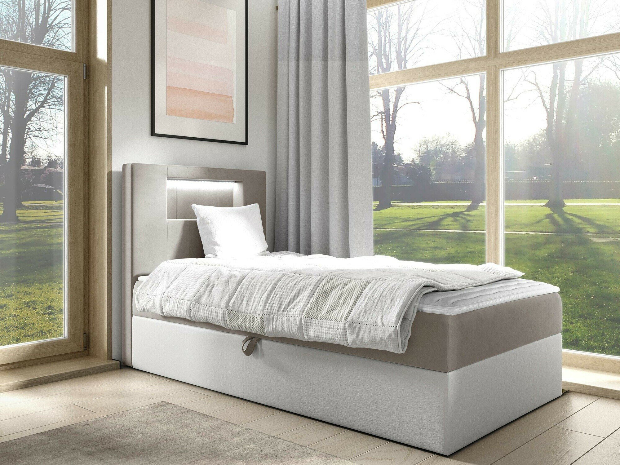 Boxspring Baltimore 169 (Soft 017 + Fresh 1)