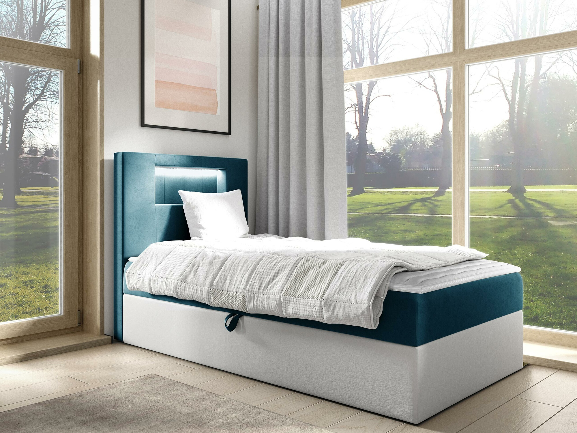 Boxspring Baltimore 169 (Soft 017 + Fresh 34)