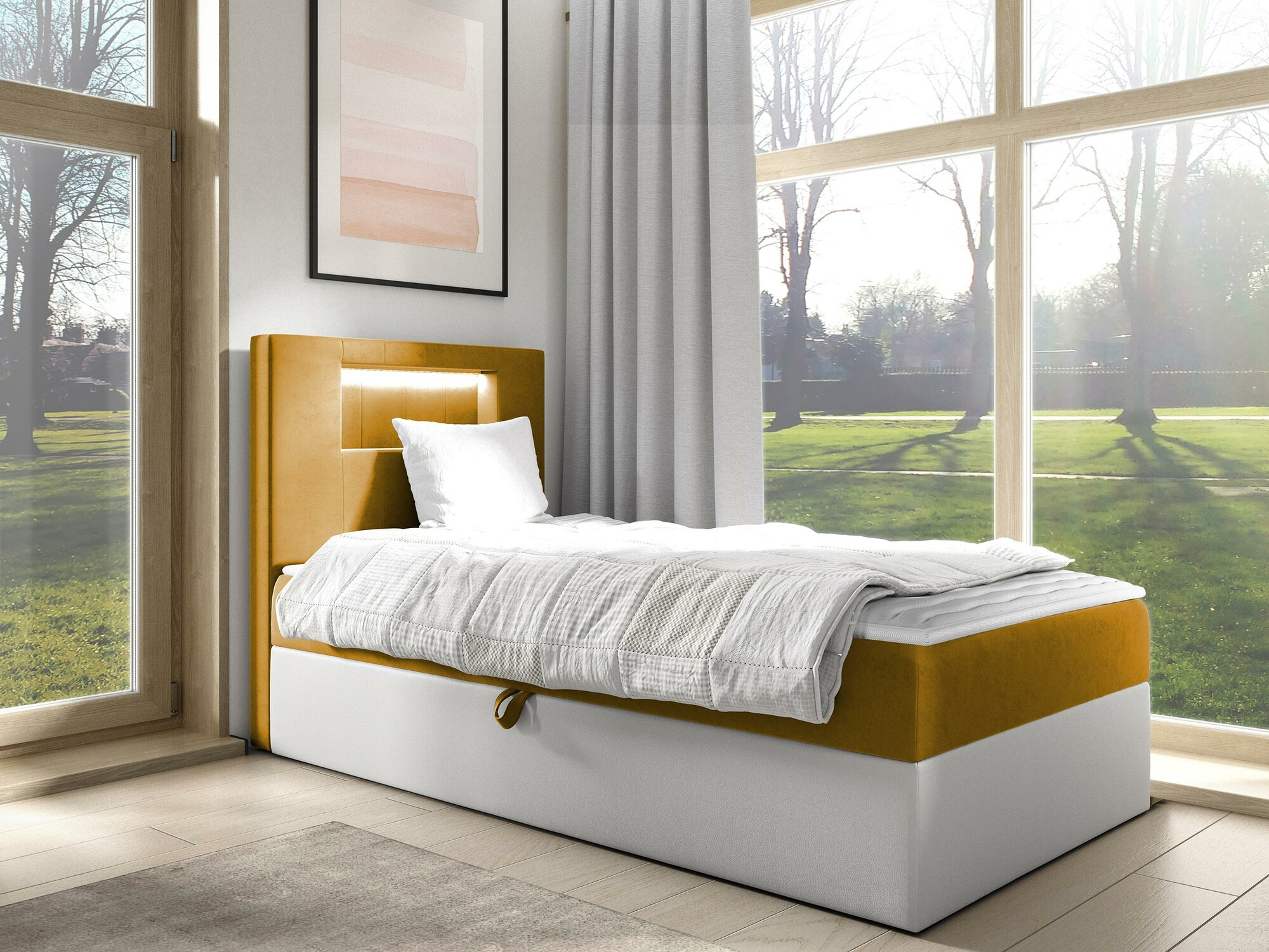 Boxspring Baltimore 169 (Soft 017 + Fresh 37)