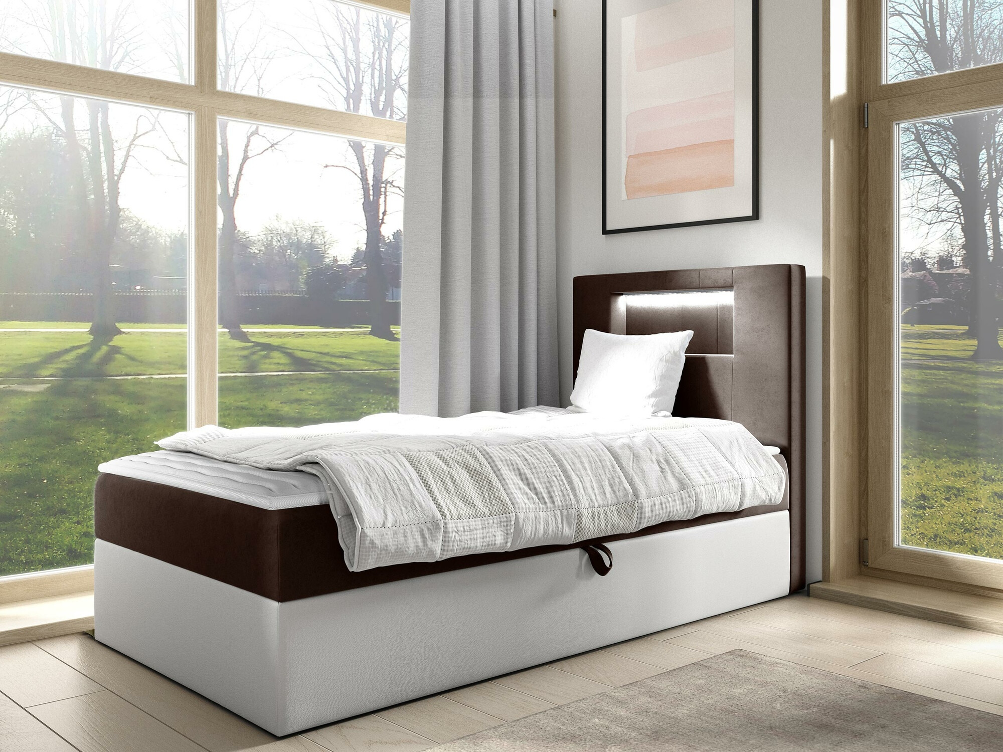 Boxspring Baltimore 169 (Soft 017 + Fresh 4)