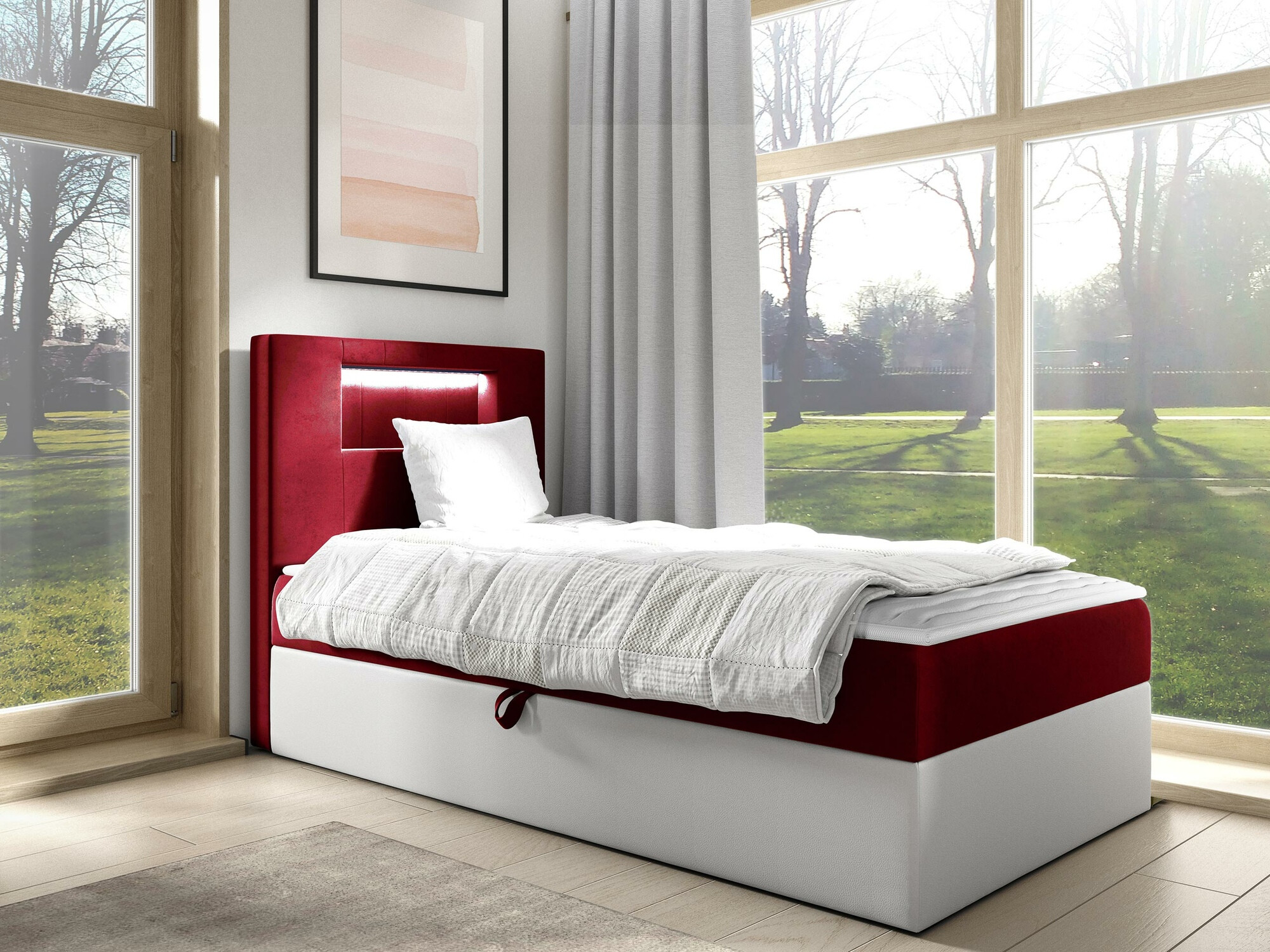 Boxspring Baltimore 169 (Soft 017 + Fresh 8)
