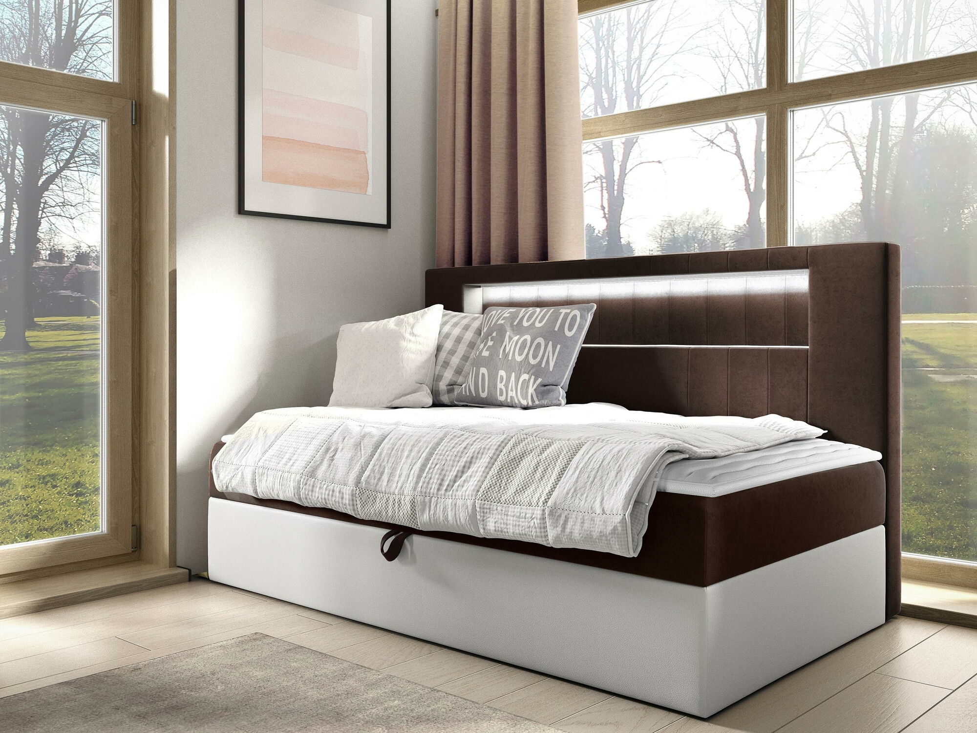 Boxspring Lucus IV (Soft 017 + Fresh 4)
