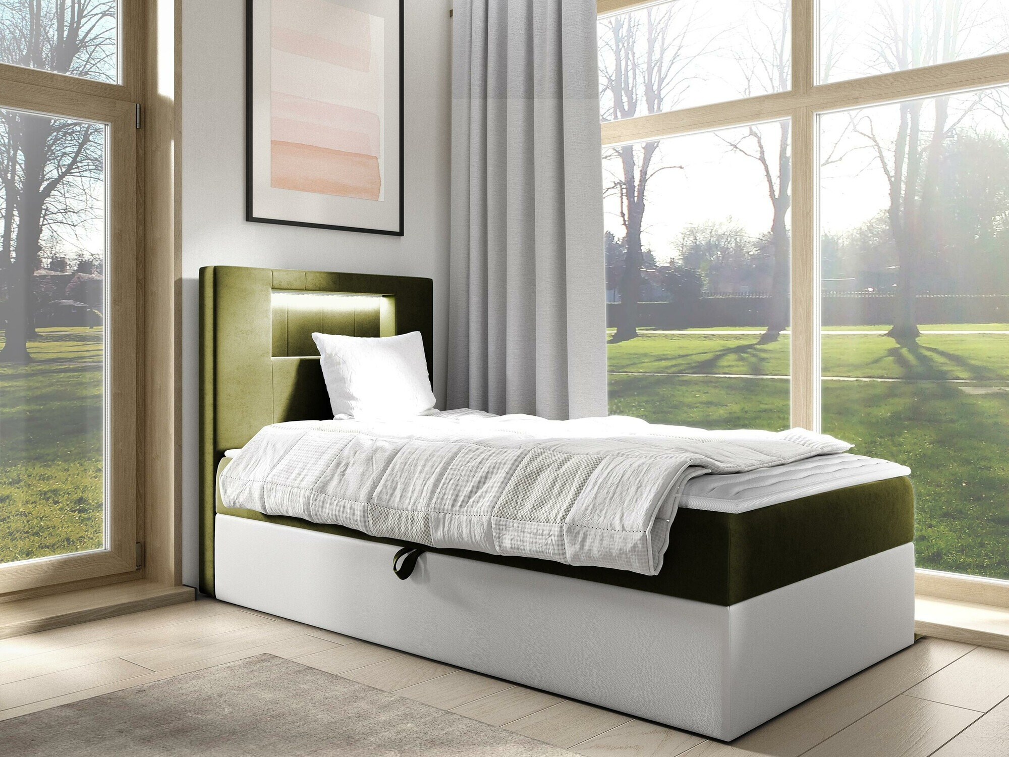 Boxspring Lucus V (Soft 017 + Fresh 12)