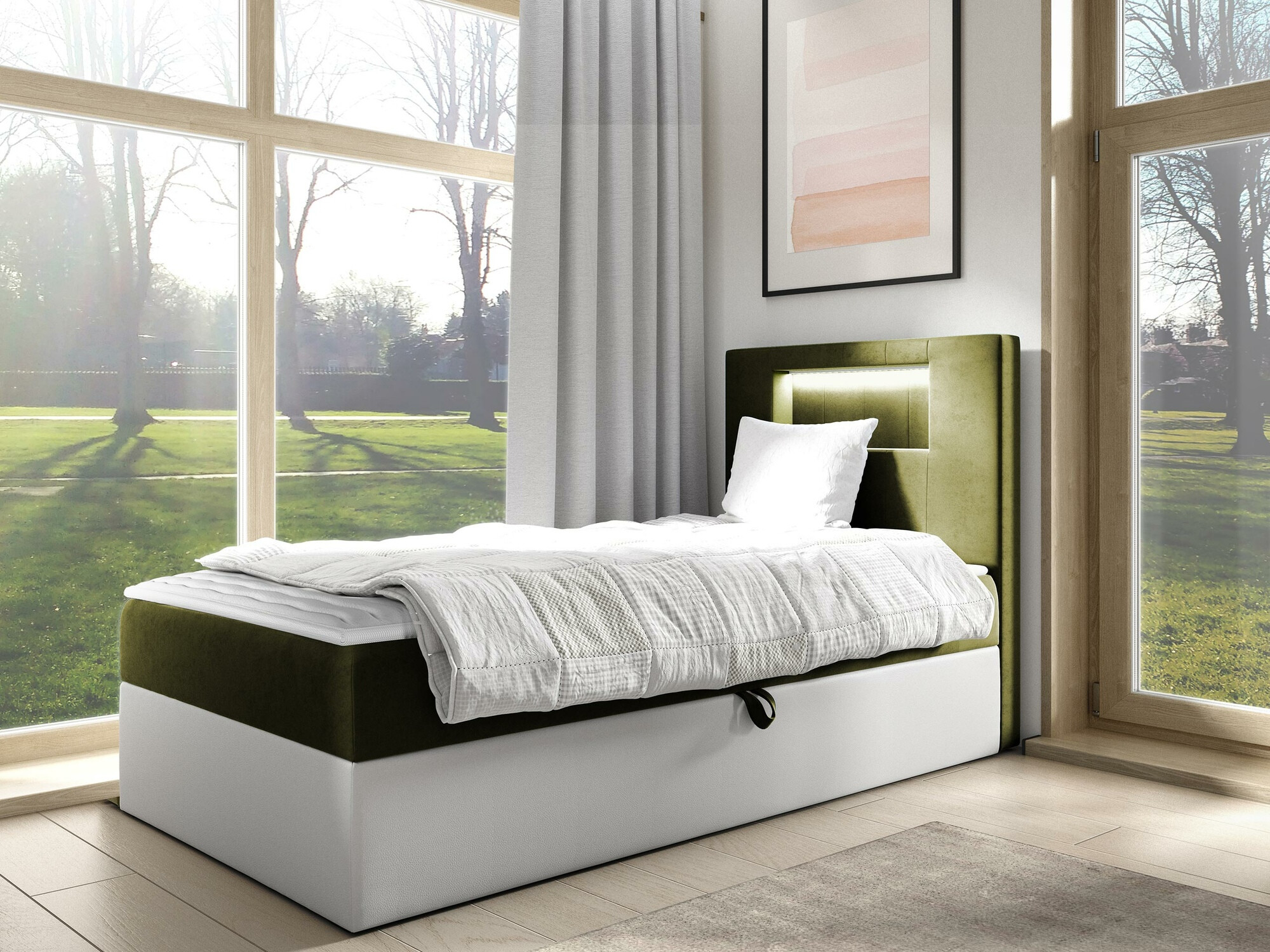 Boxspring Lucus V (Soft 017 + Fresh 12)