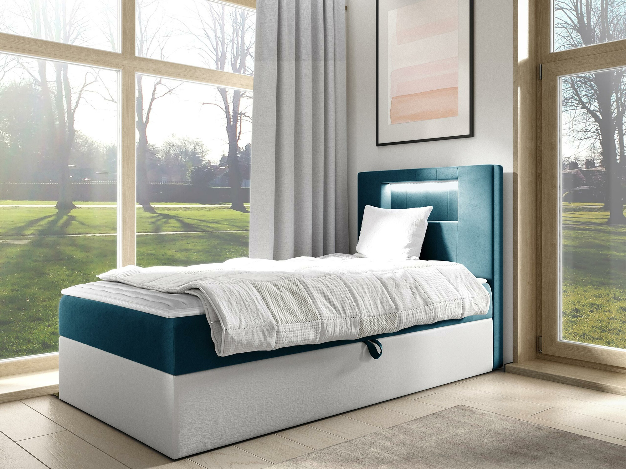 Boxspring Lucus V (Soft 017 + Fresh 34)