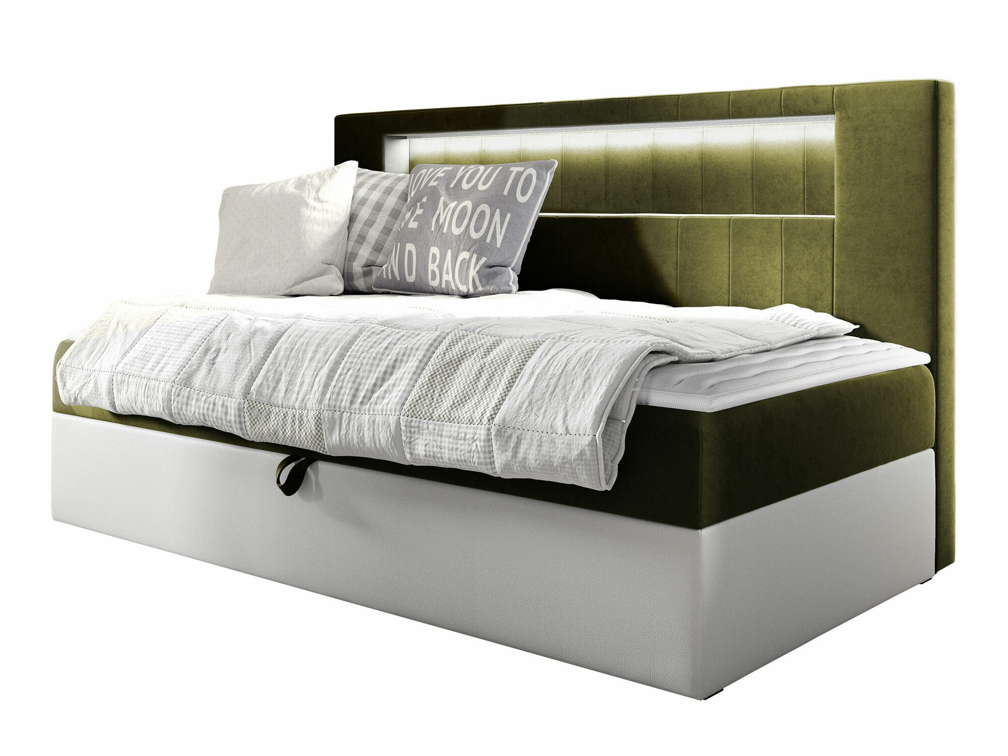 Boxspring Baltimore 168 (Soft 017 + Fresh 12)