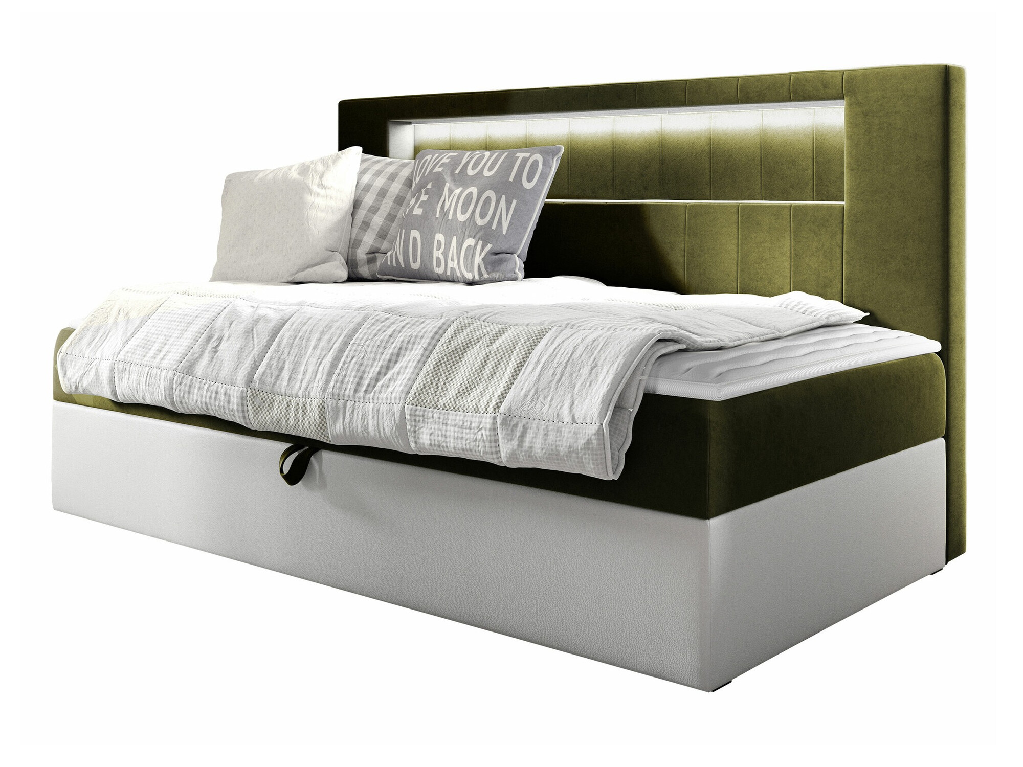 Boxspring Baltimore 168 (Soft 017 + Fresh 12)