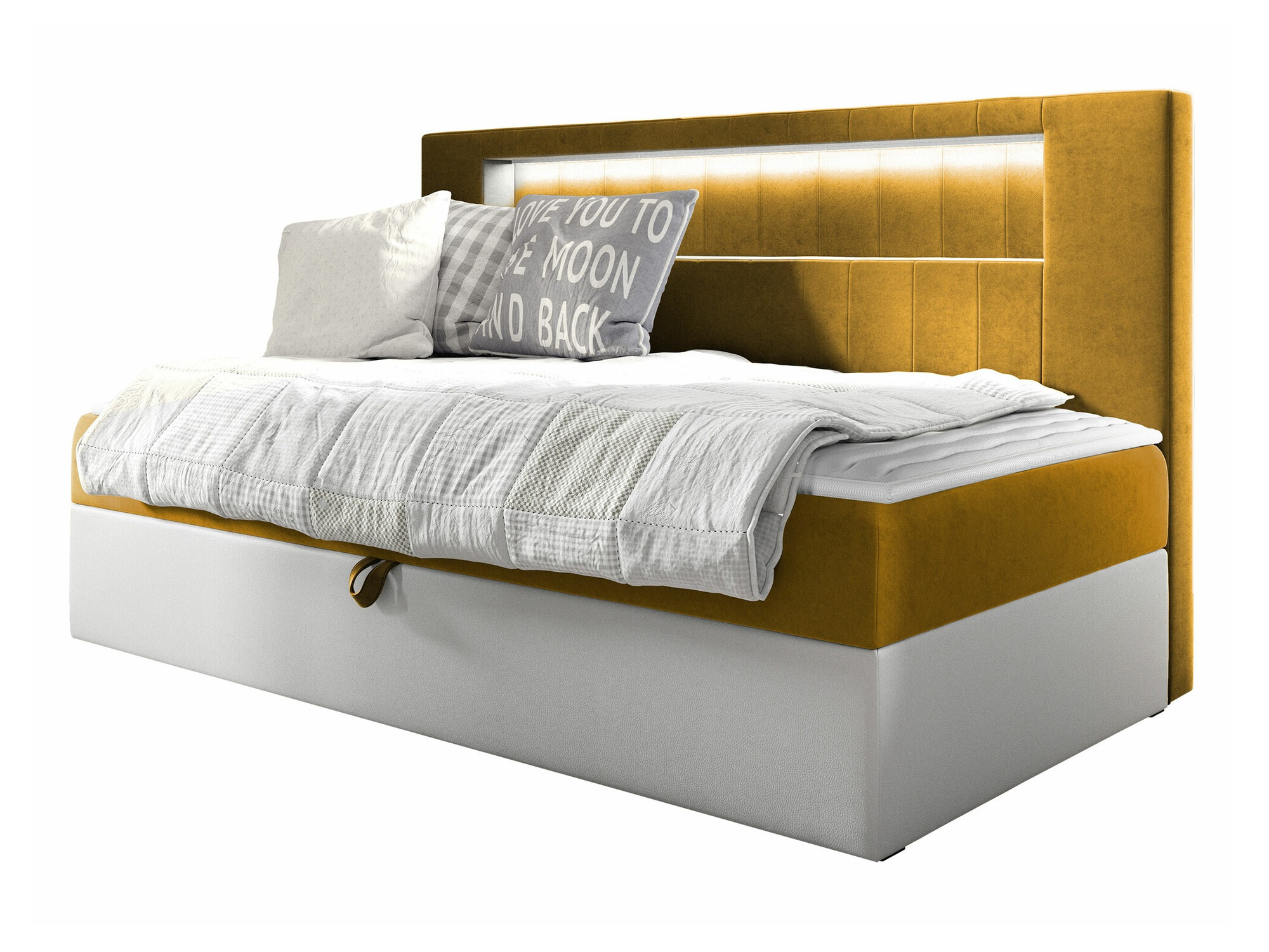 Boxspring Baltimore 168 (Soft 017 + Fresh 37)