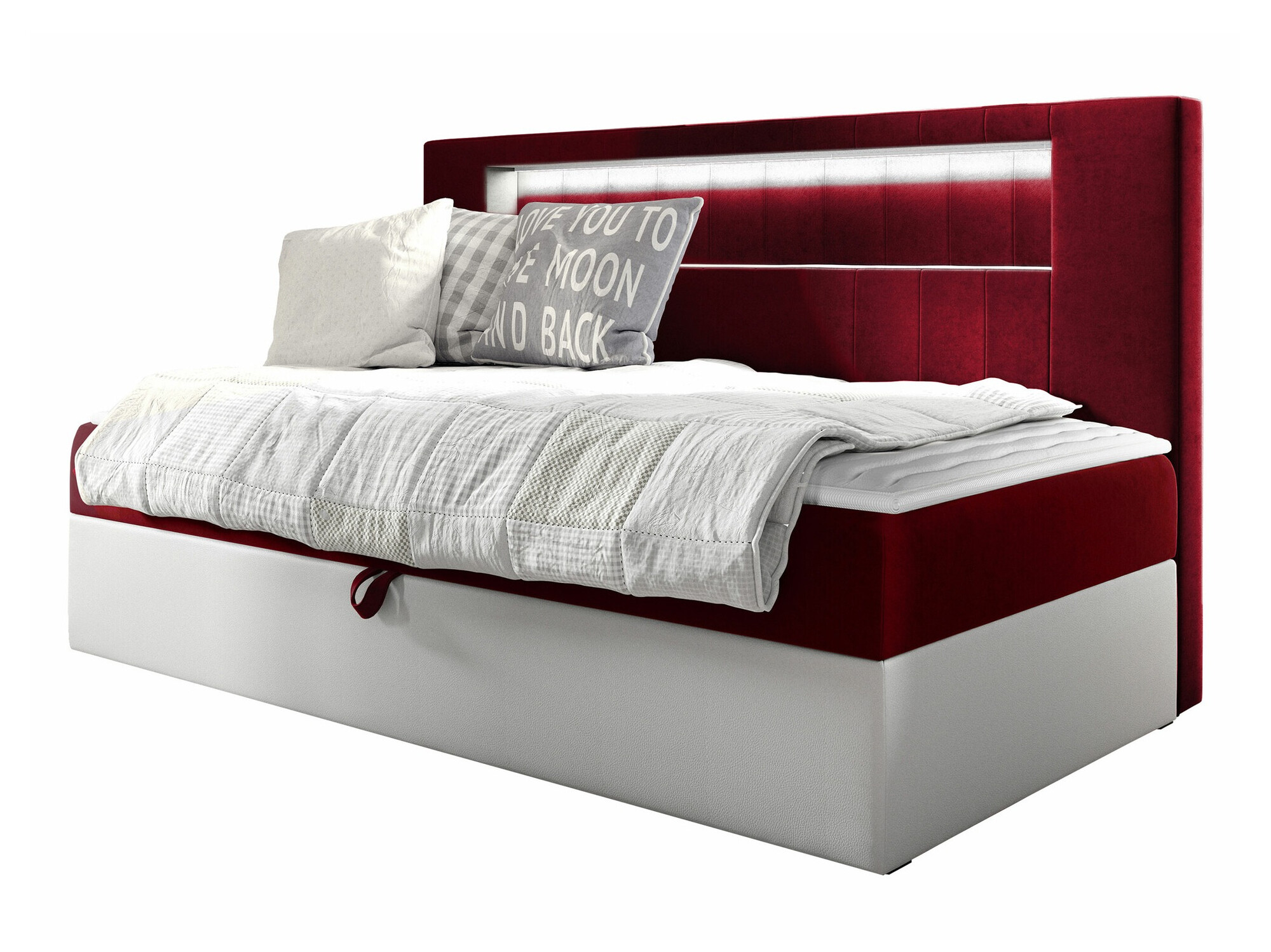 Boxspring Baltimore 168 (Soft 017 + Fresh 8)