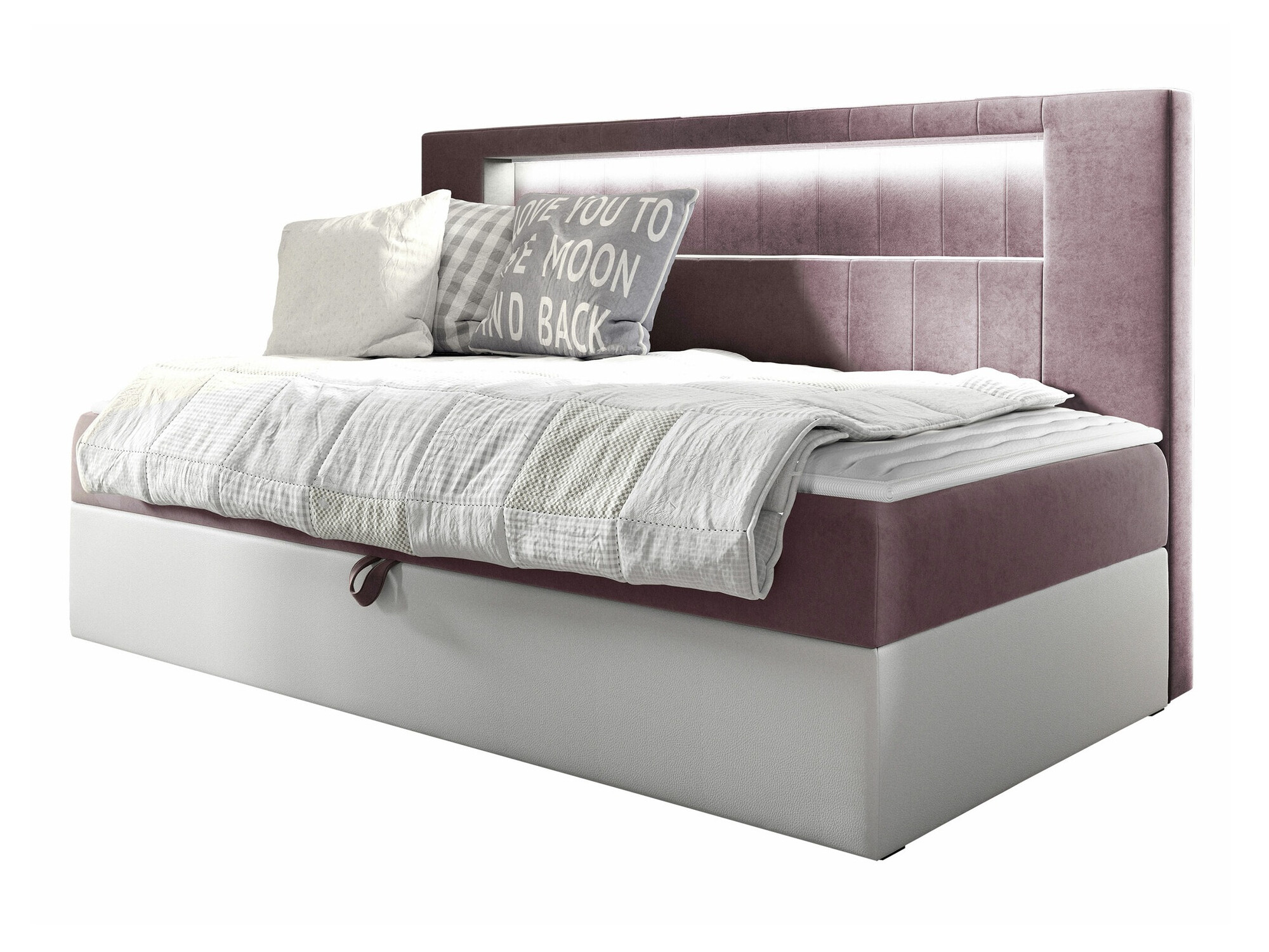 Boxspring Baltimore 168 (Soft 017 + Fresh 9)