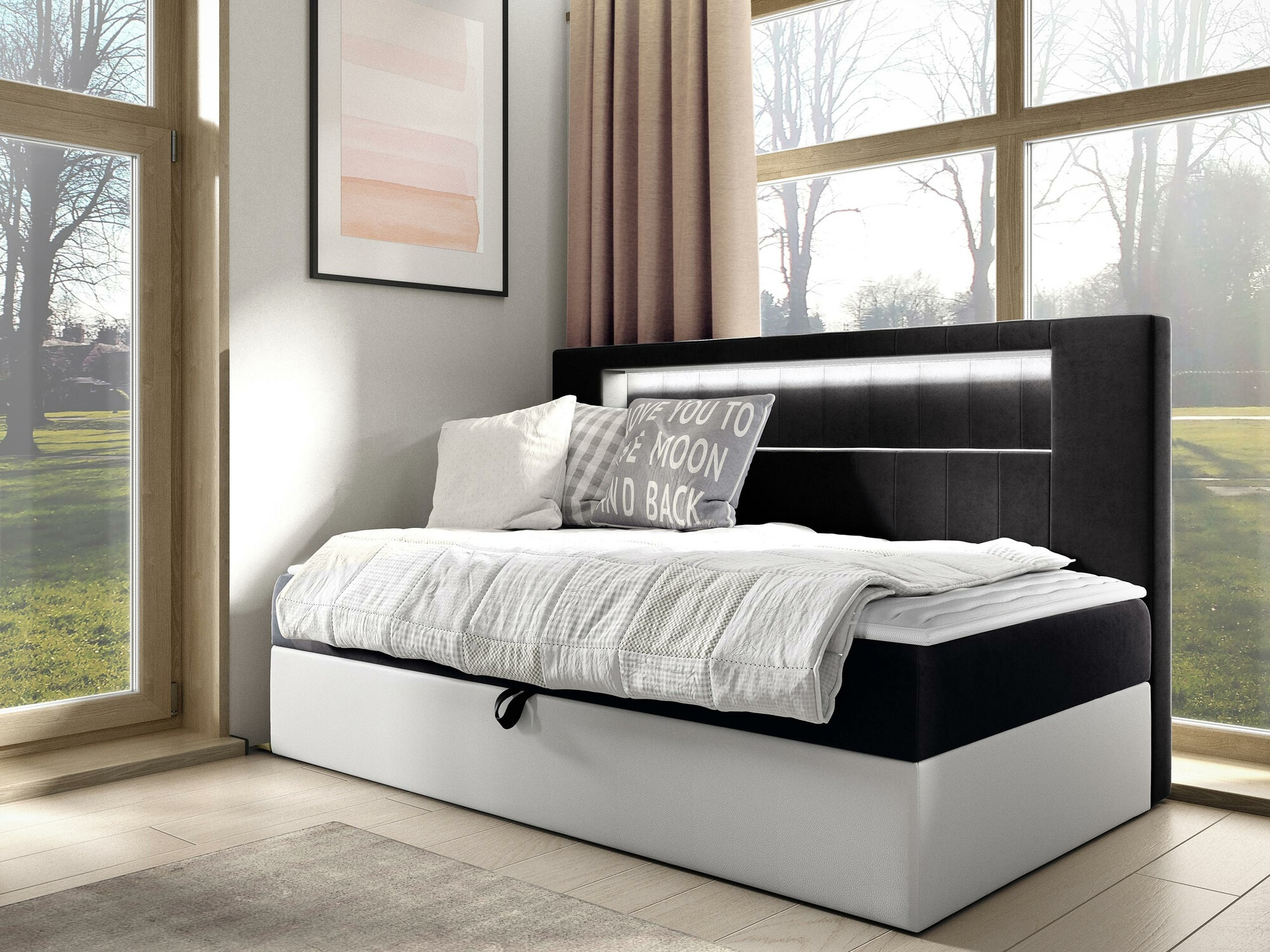Boxspring Lucus IV (Soft 017 + Fresh 17)