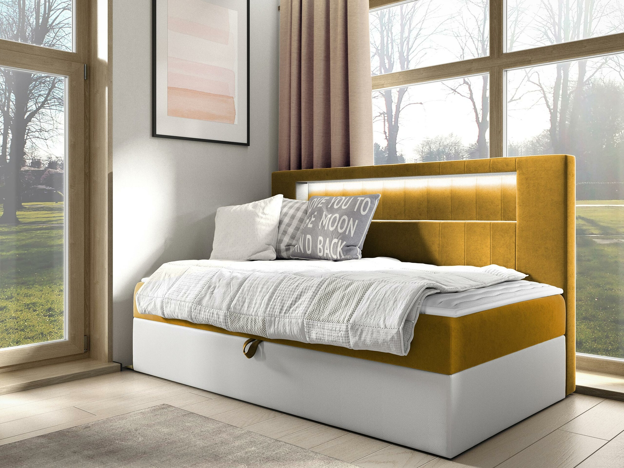 Boxspring Lucus IV (Soft 017 + Fresh 37)