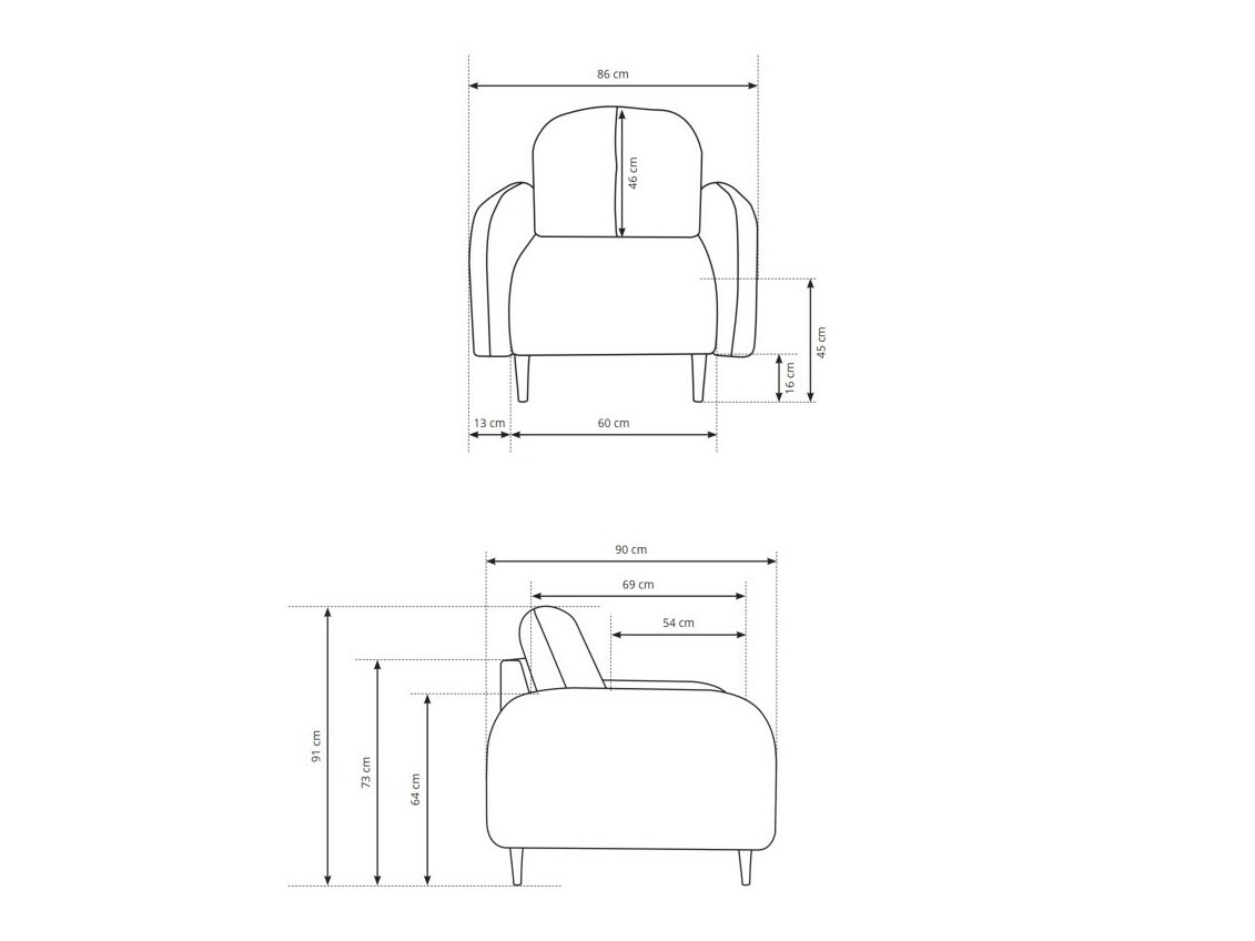 Fauteuil Kingston 155 (Elma 02)