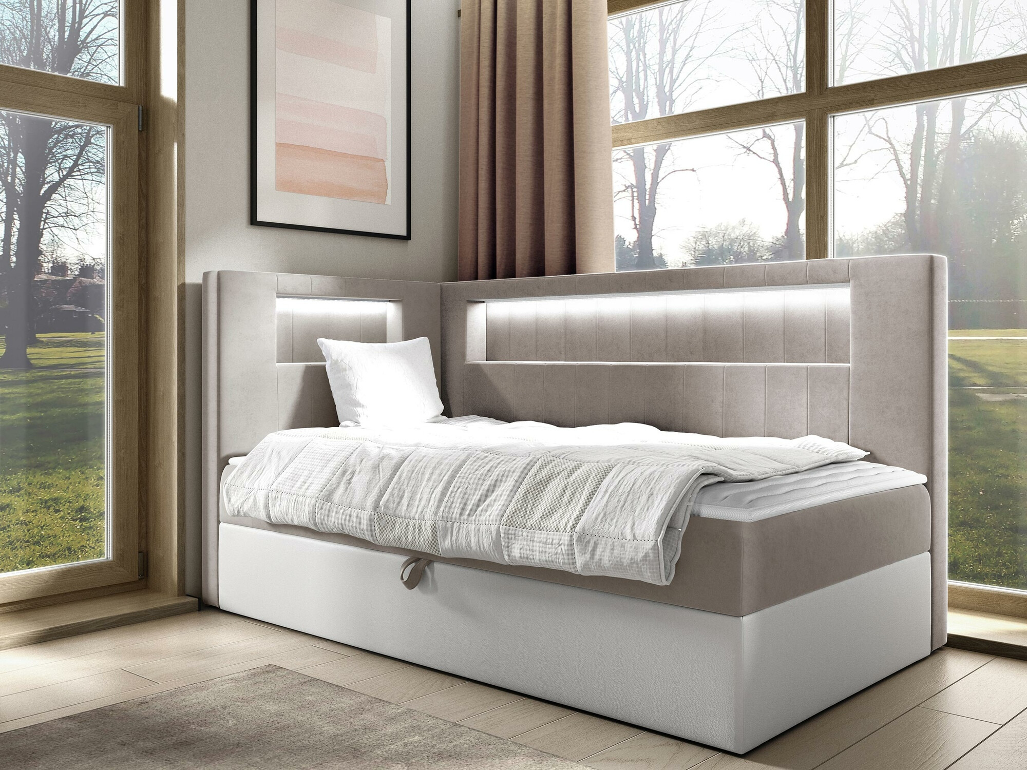 Boxspring Lucus VIII (Soft 017 + Fresh 1)