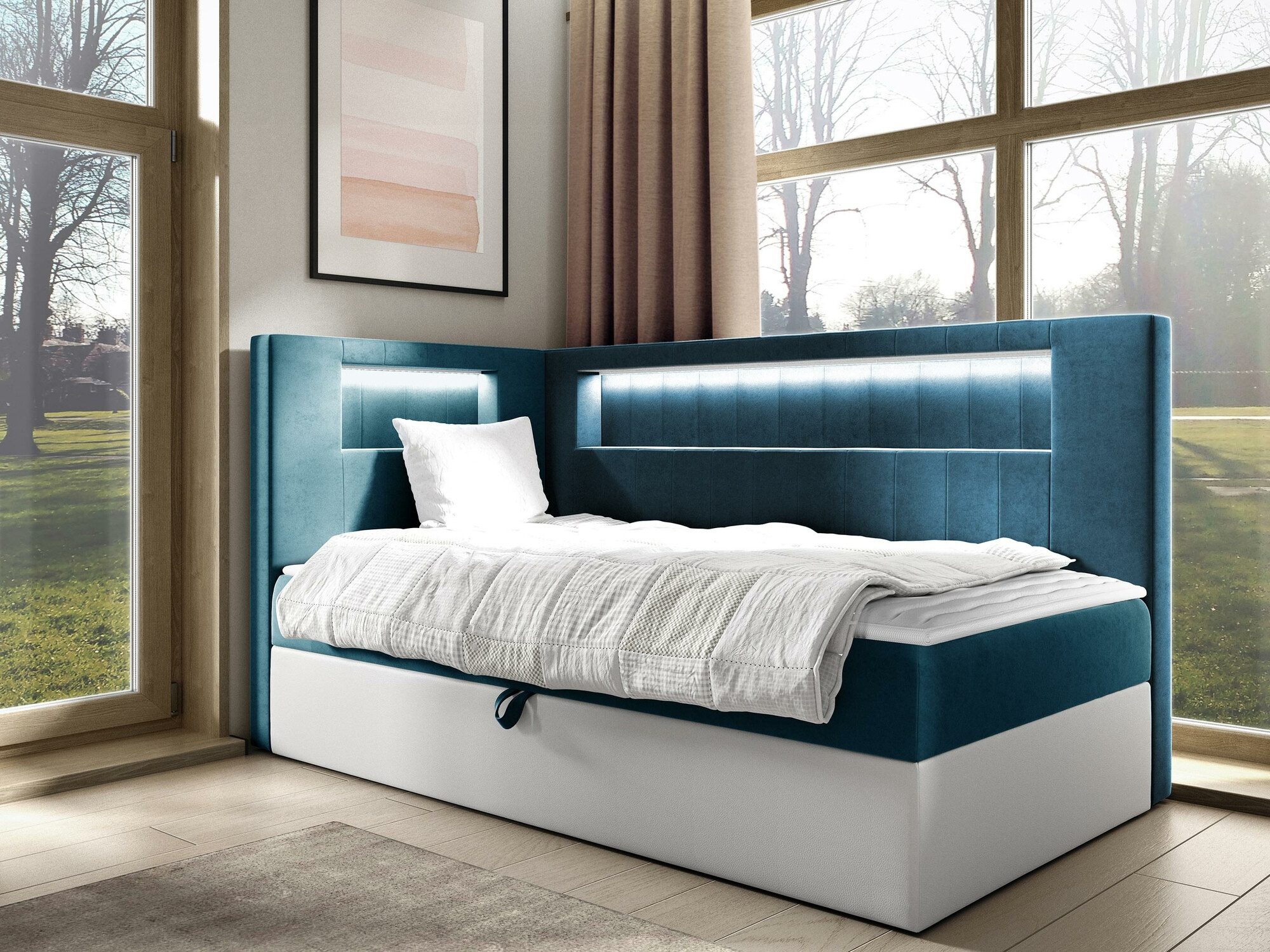 Boxspring Lucus VIII (Soft 017 + Fresh 34)