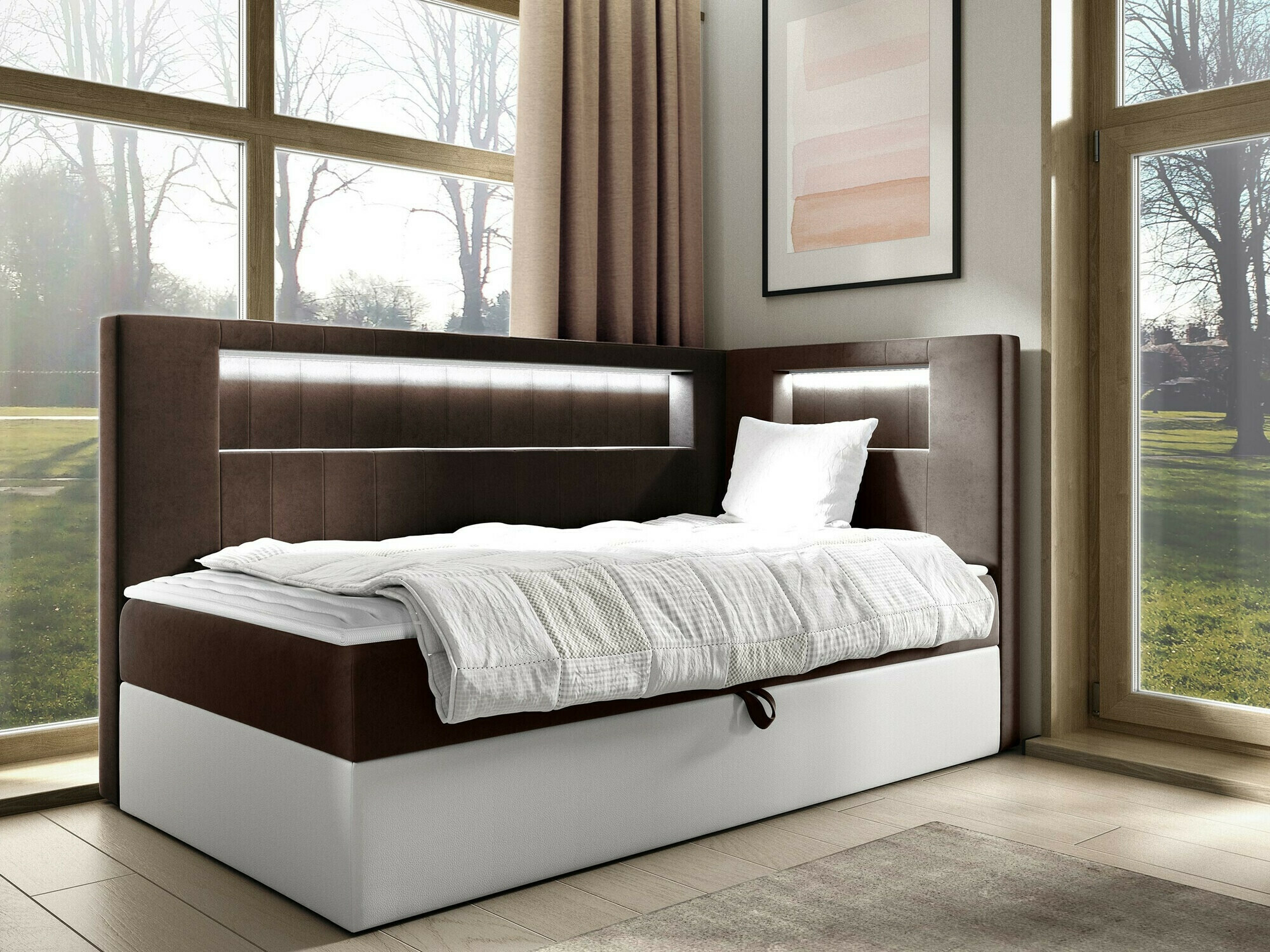 Boxspring Lucus VIII (Soft 017 + Fresh 4)