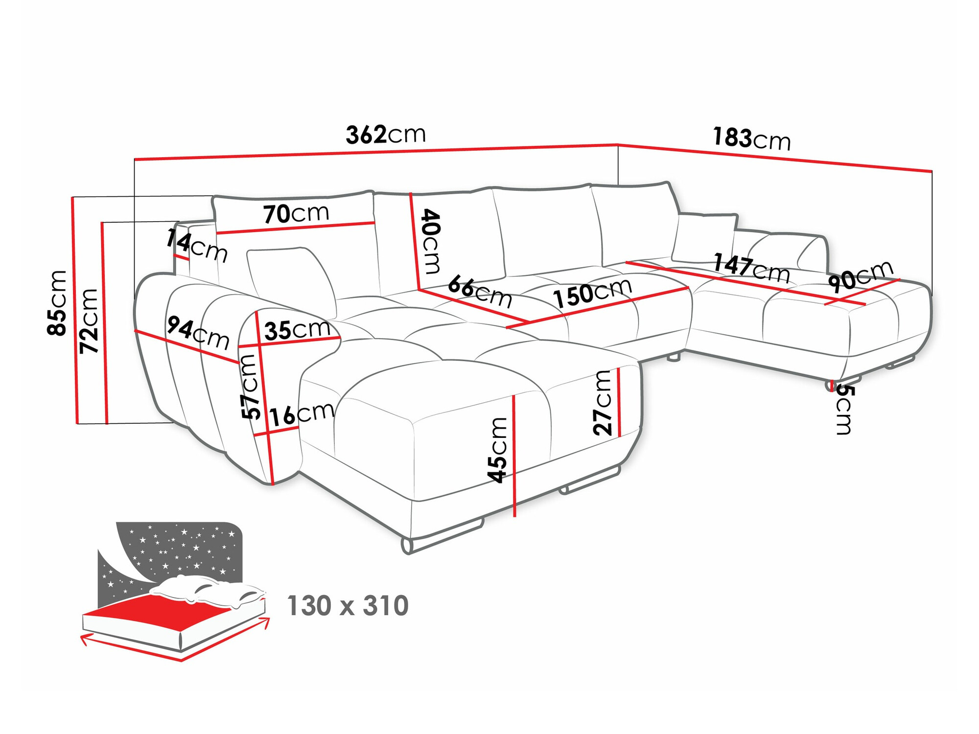 Hoekbank Signis I (Velo 626)