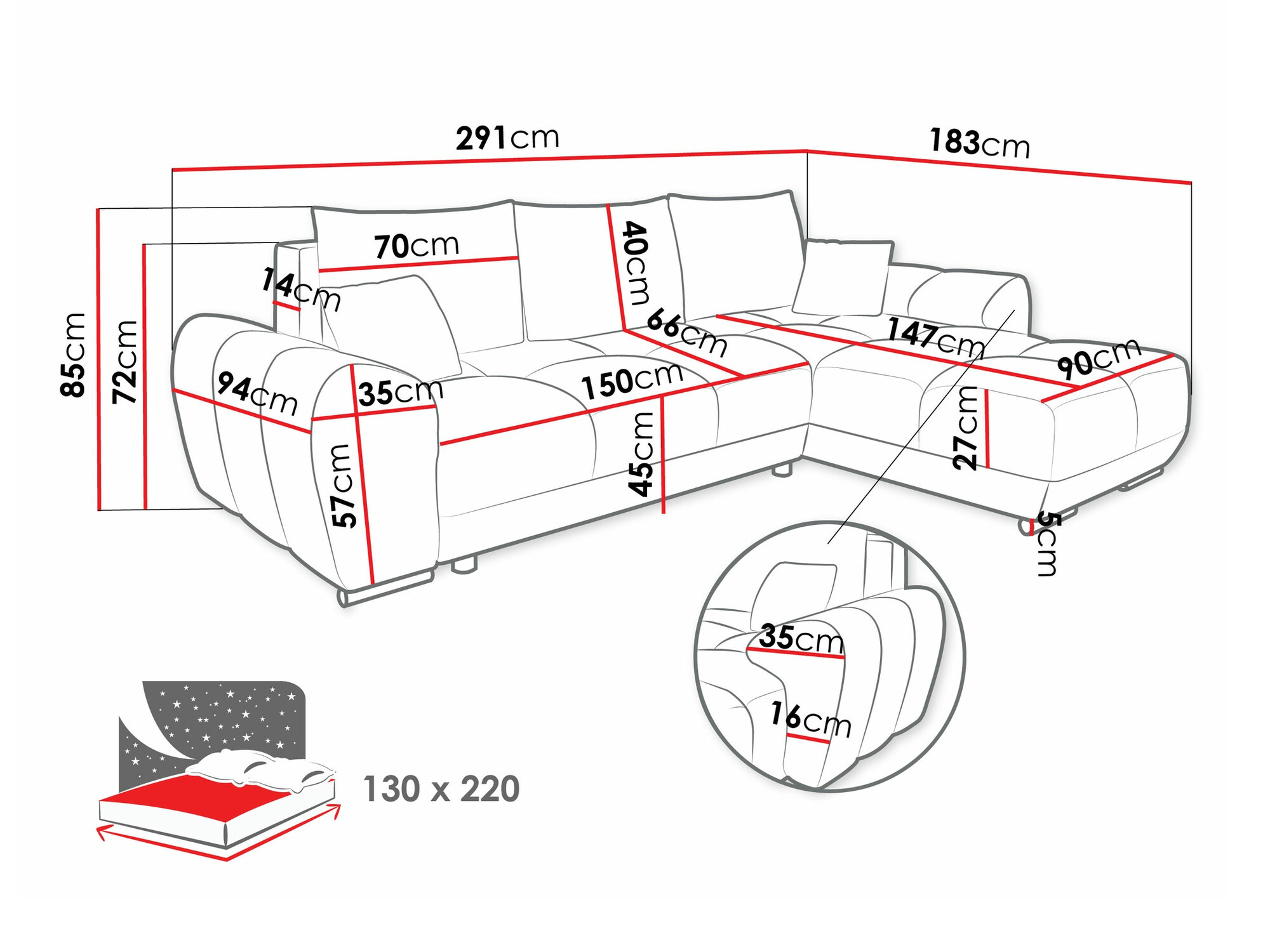 Hoekbank Signis (Velo 623)