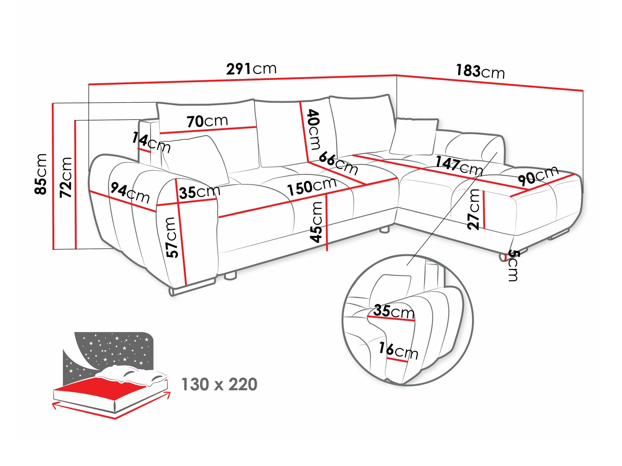 Hoekbank Signis (Velo 636)