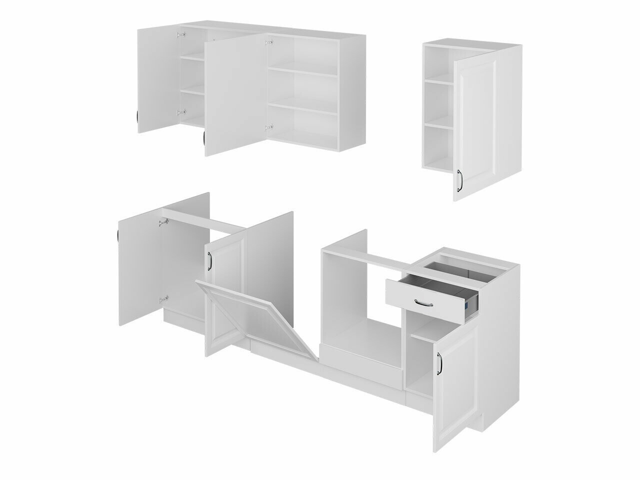 Modulaire keukenset Retro Grey 150