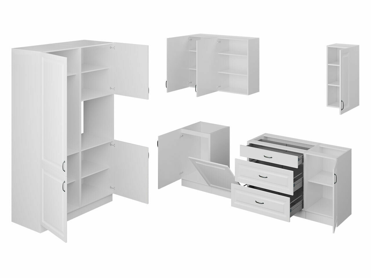 Modulaire keukenset Retro White 149