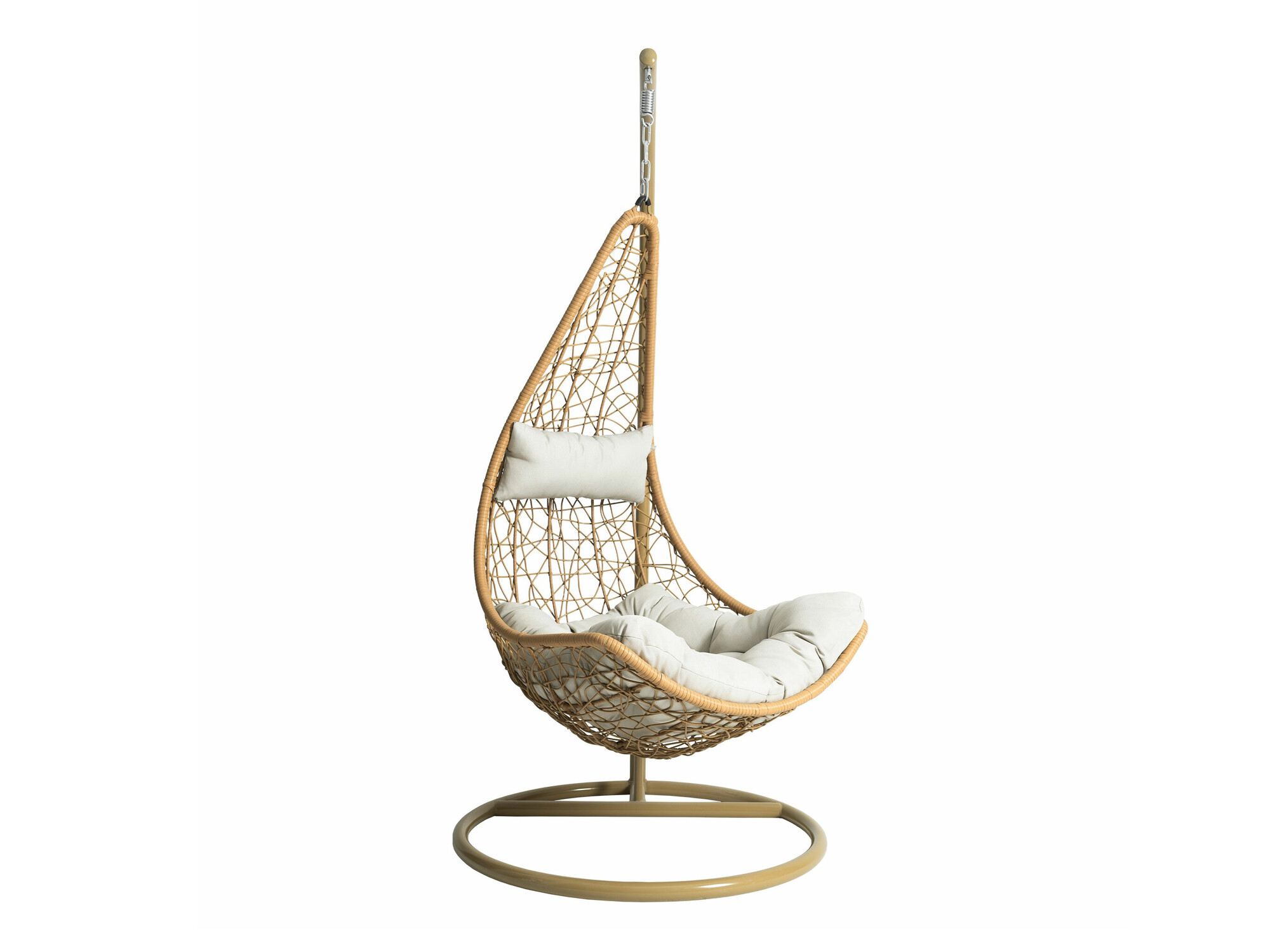 Hangende stoel Comfivo 313 (Bruin + Beige)