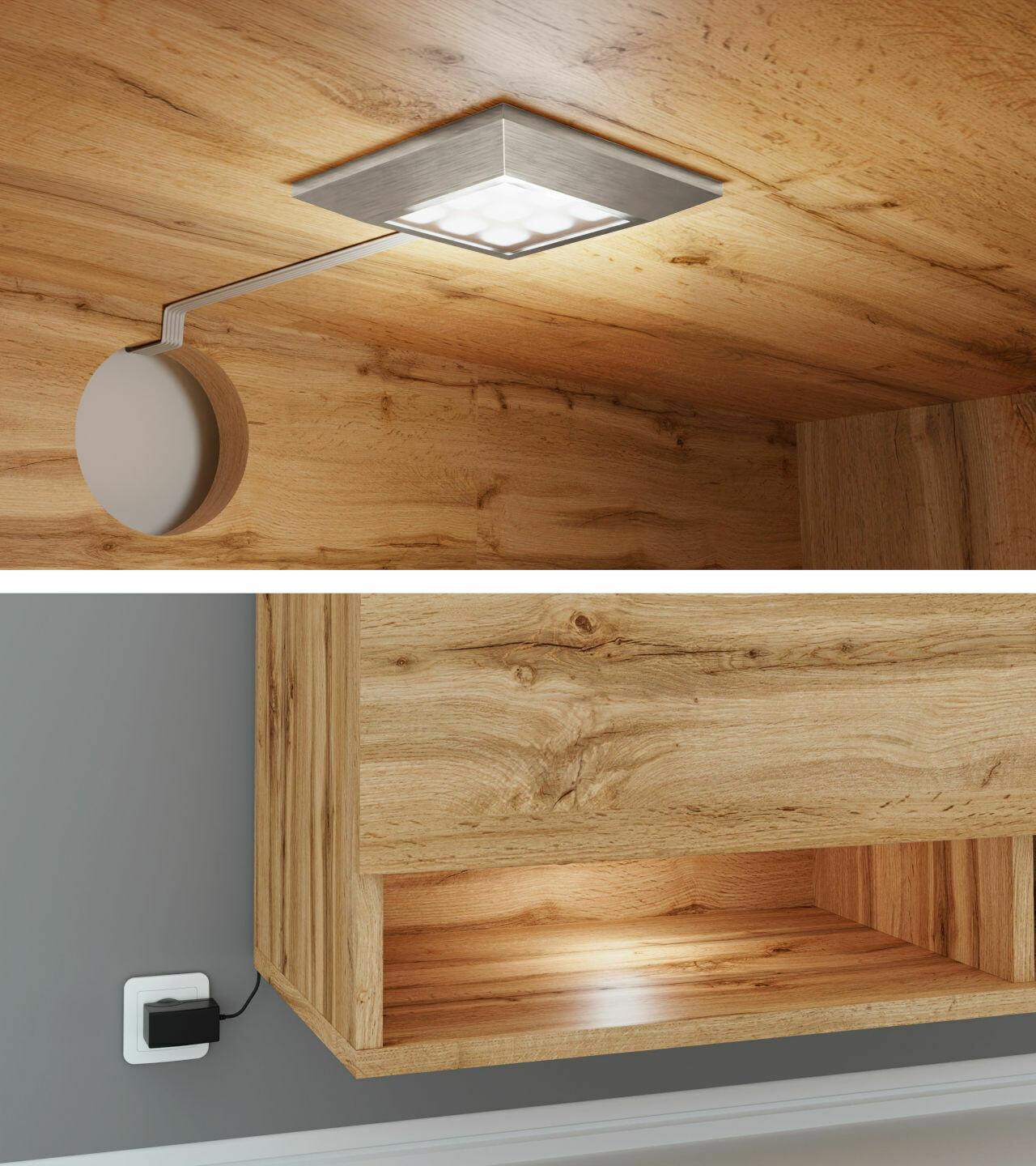 TV-meubel Sarasota 119 (Zwart + Grafiet)