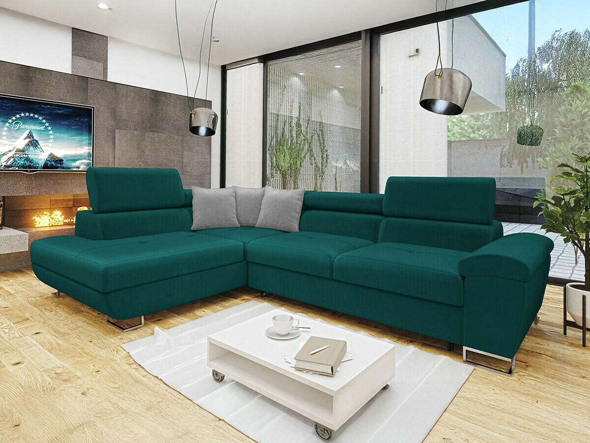 Hoekbank Comfivo Ruta II (Magic Velvet 2221 + Magic Velvet 2240)