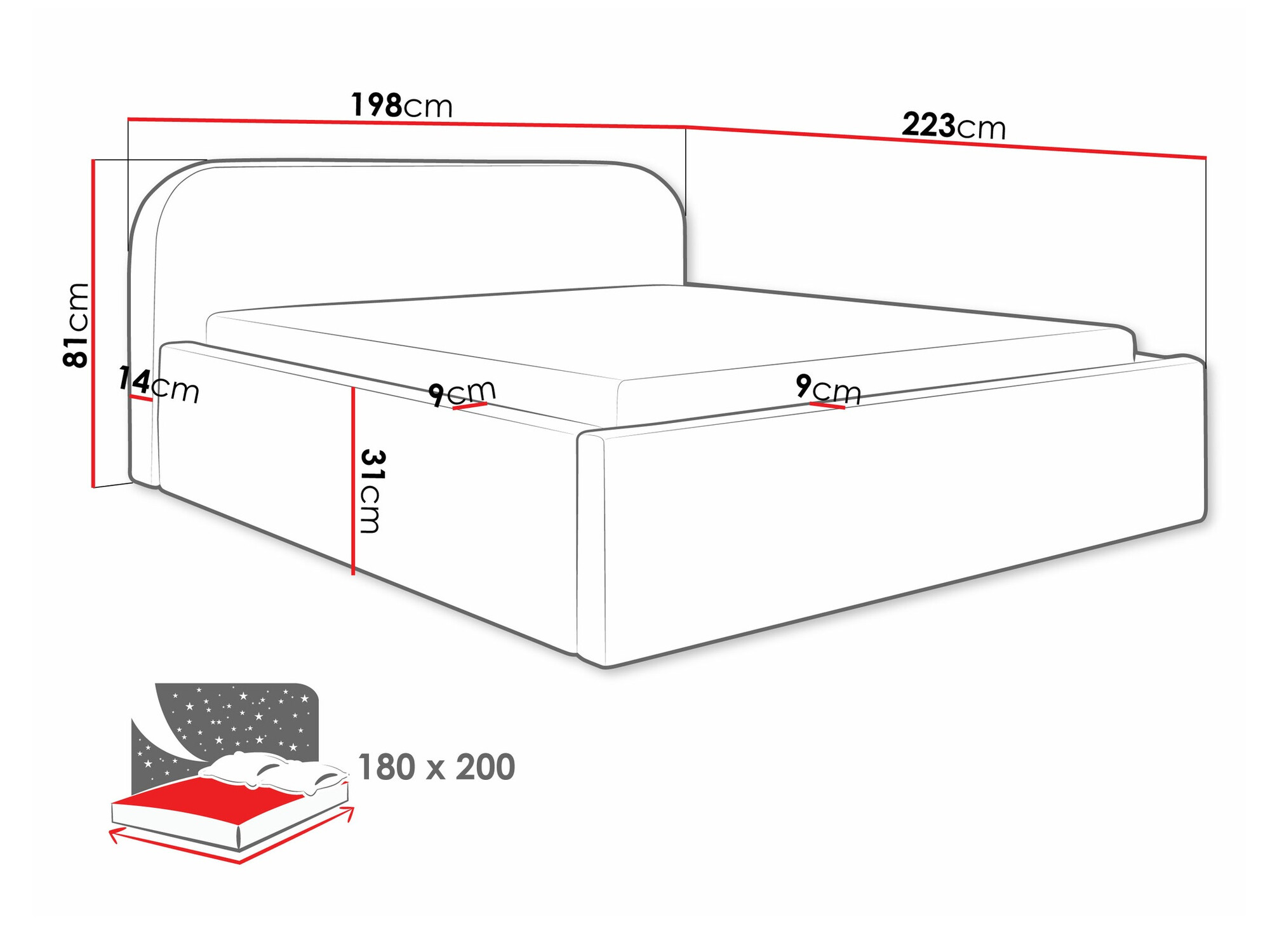 Bed Comfivo 409 (Abriamo 3)