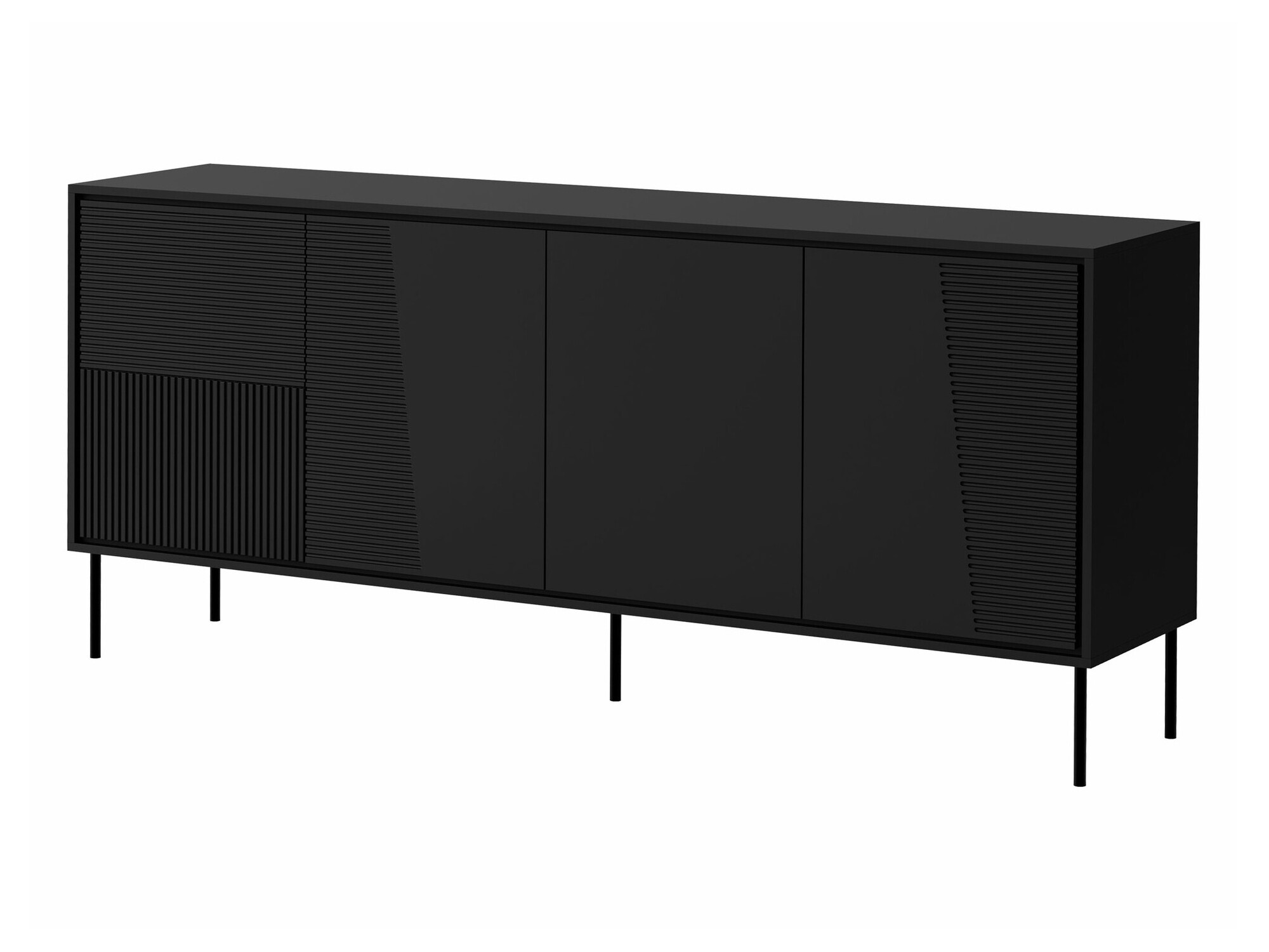 Dressoir Charlotte 208 (Zwart)