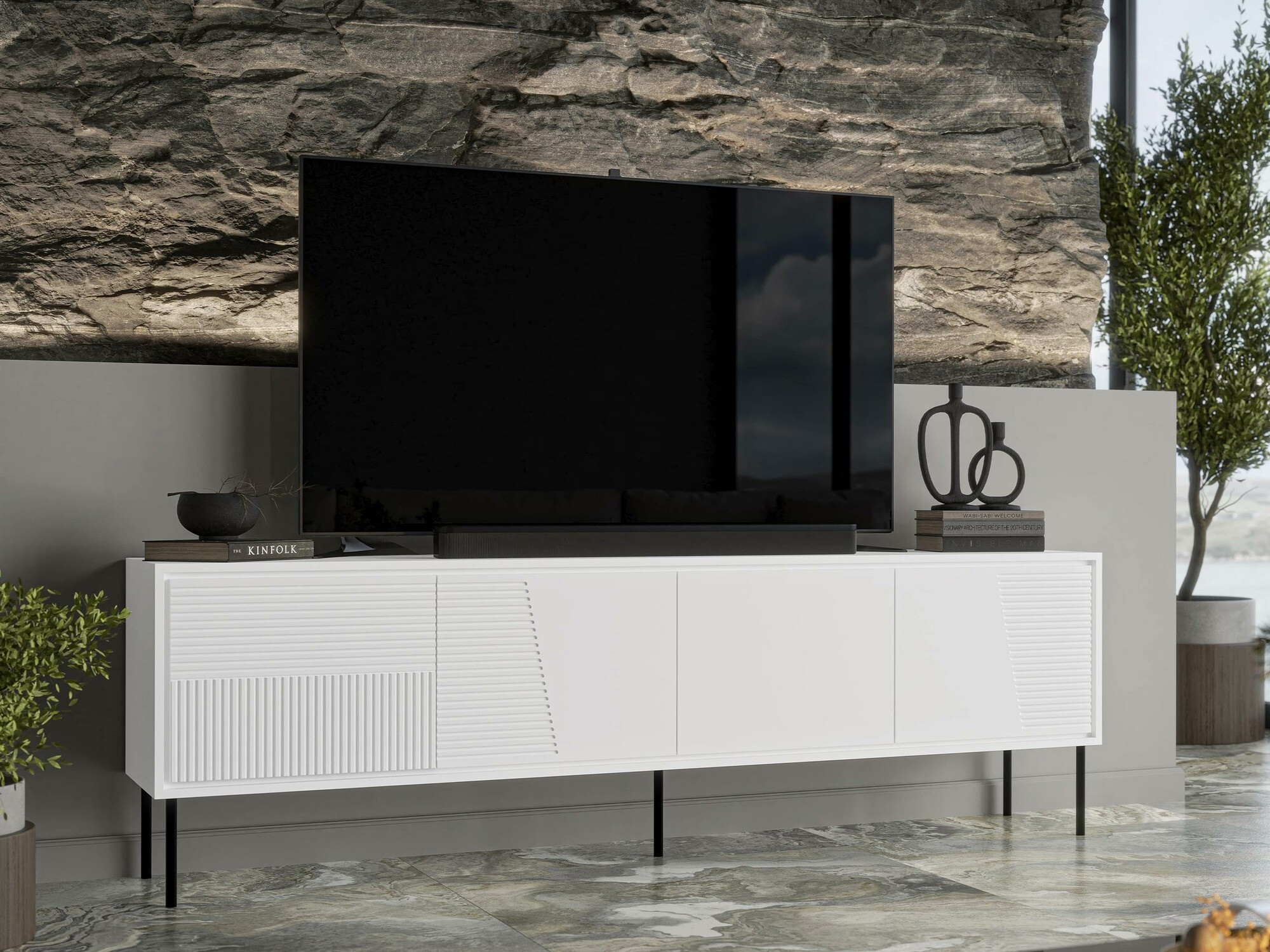TV-meubel Charlotte 209 (Wit)